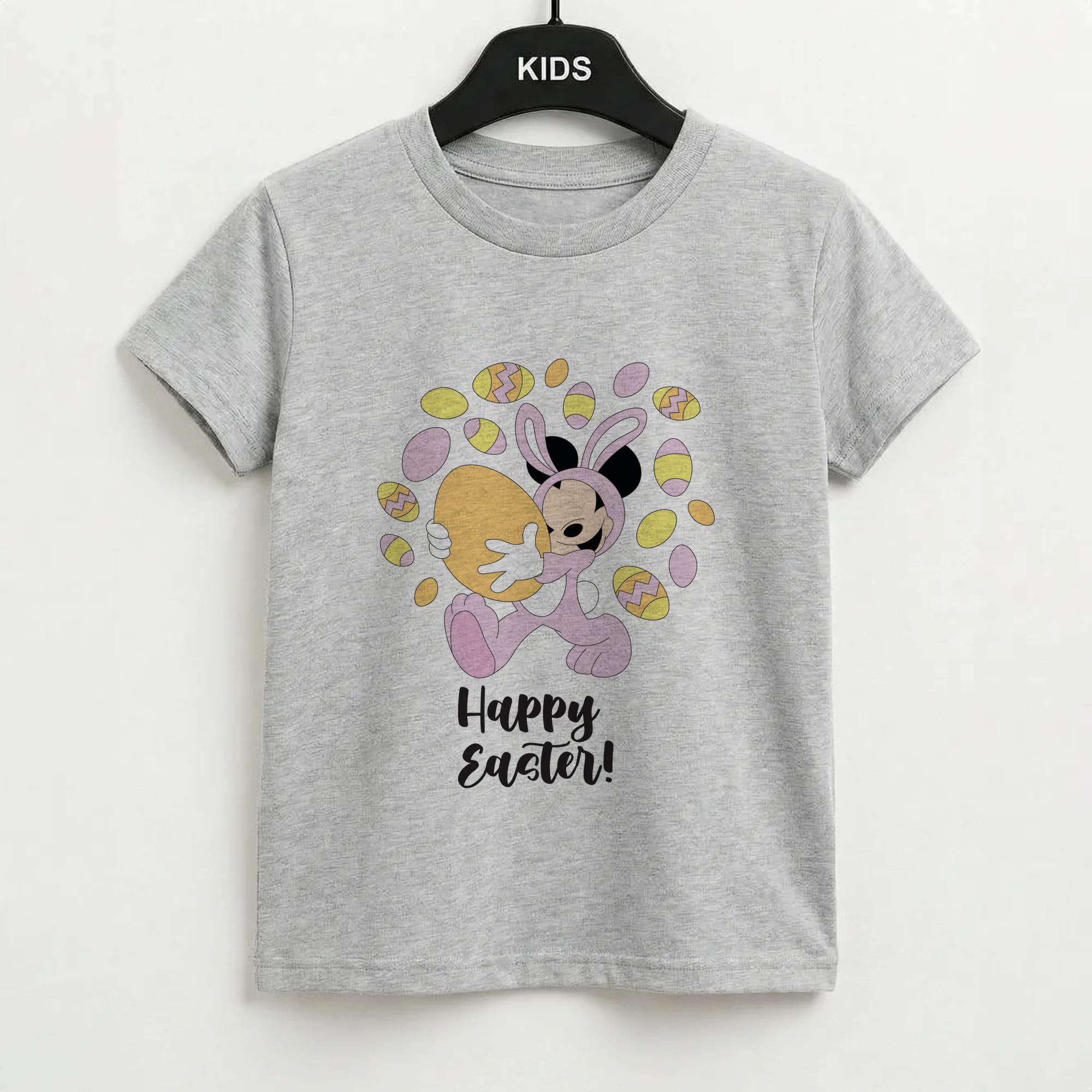 Happy Easter Pink Kids T-Shirt