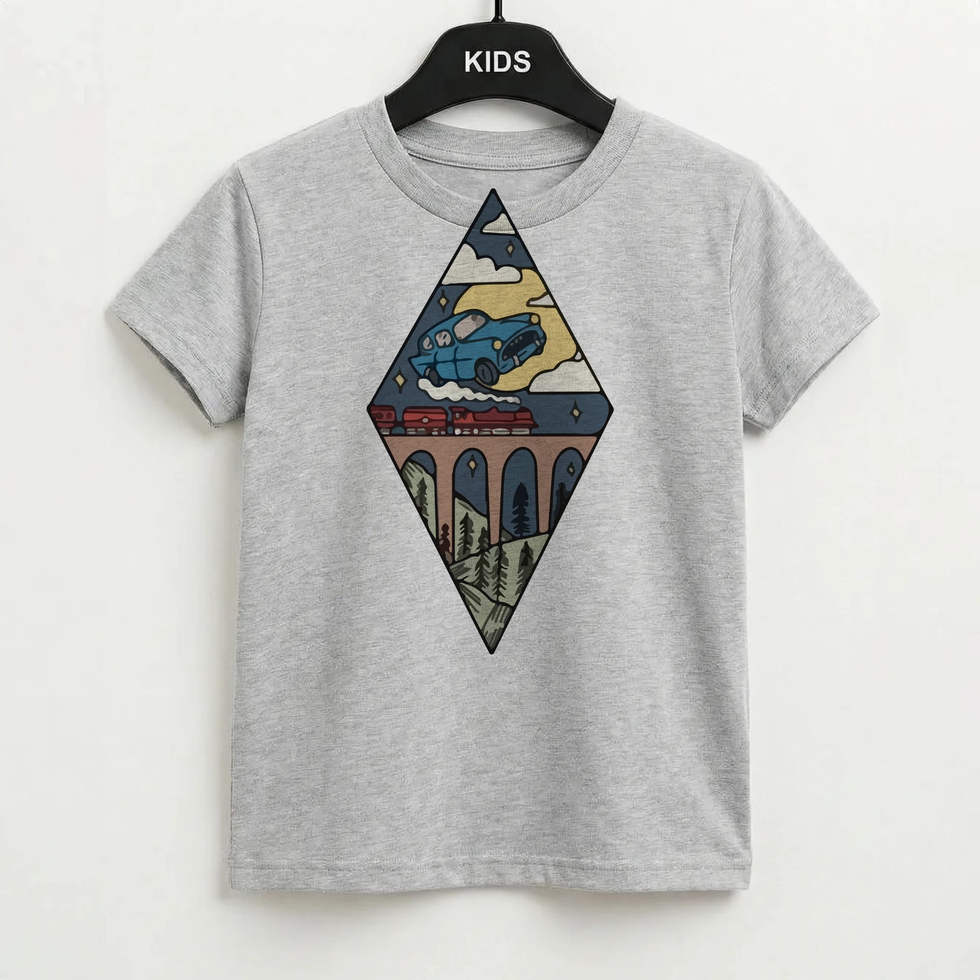 Flying Car Kids T-Shirt