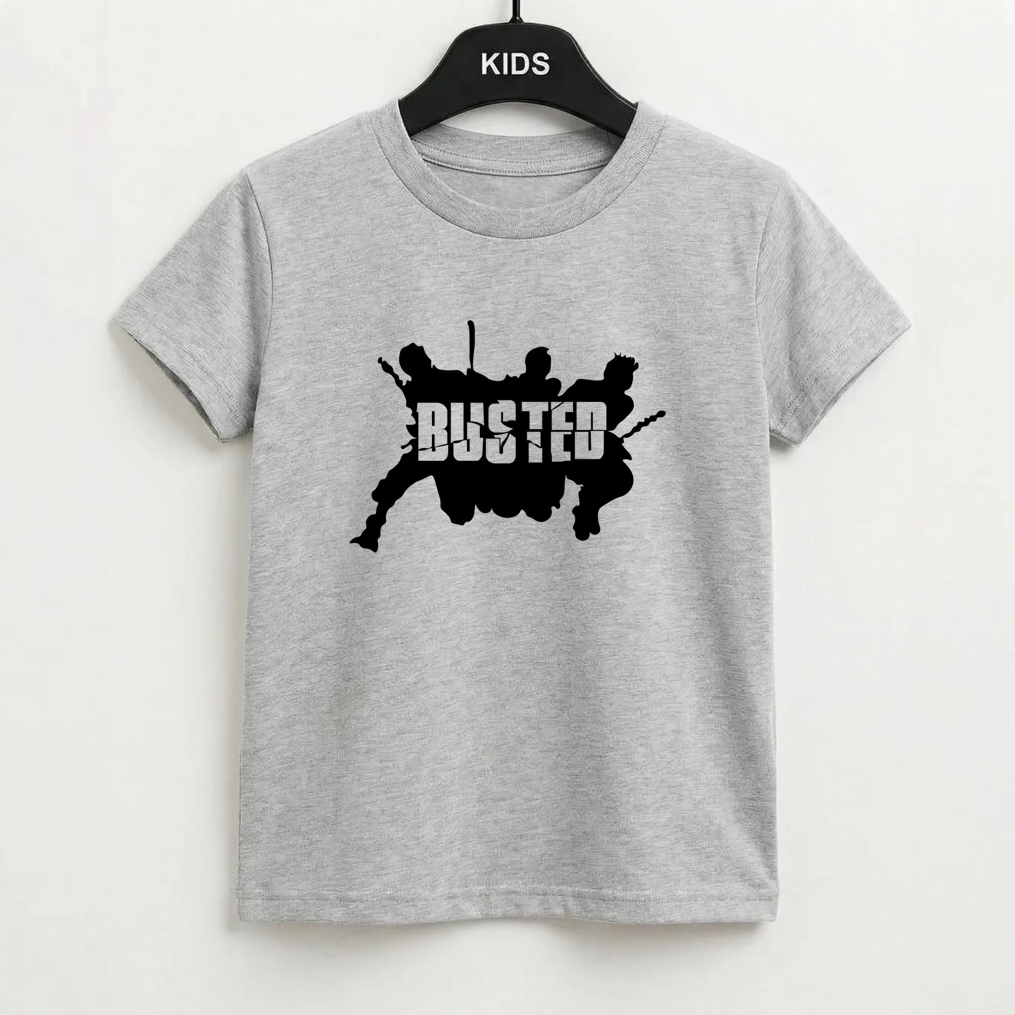 Splatter Text - Bust Band Kids T-Shirt