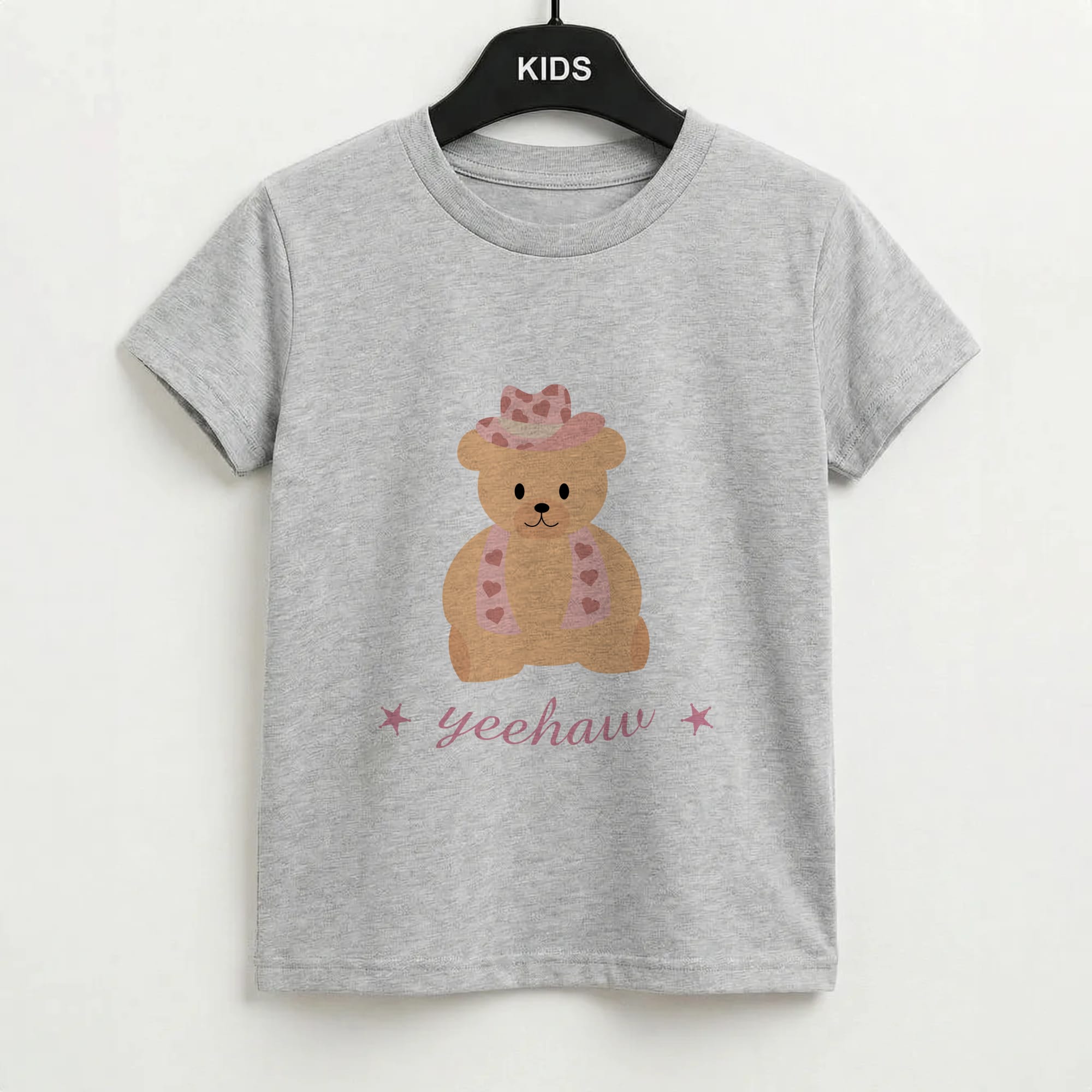 Yeehaw Teddy Bear Kids T-Shirt