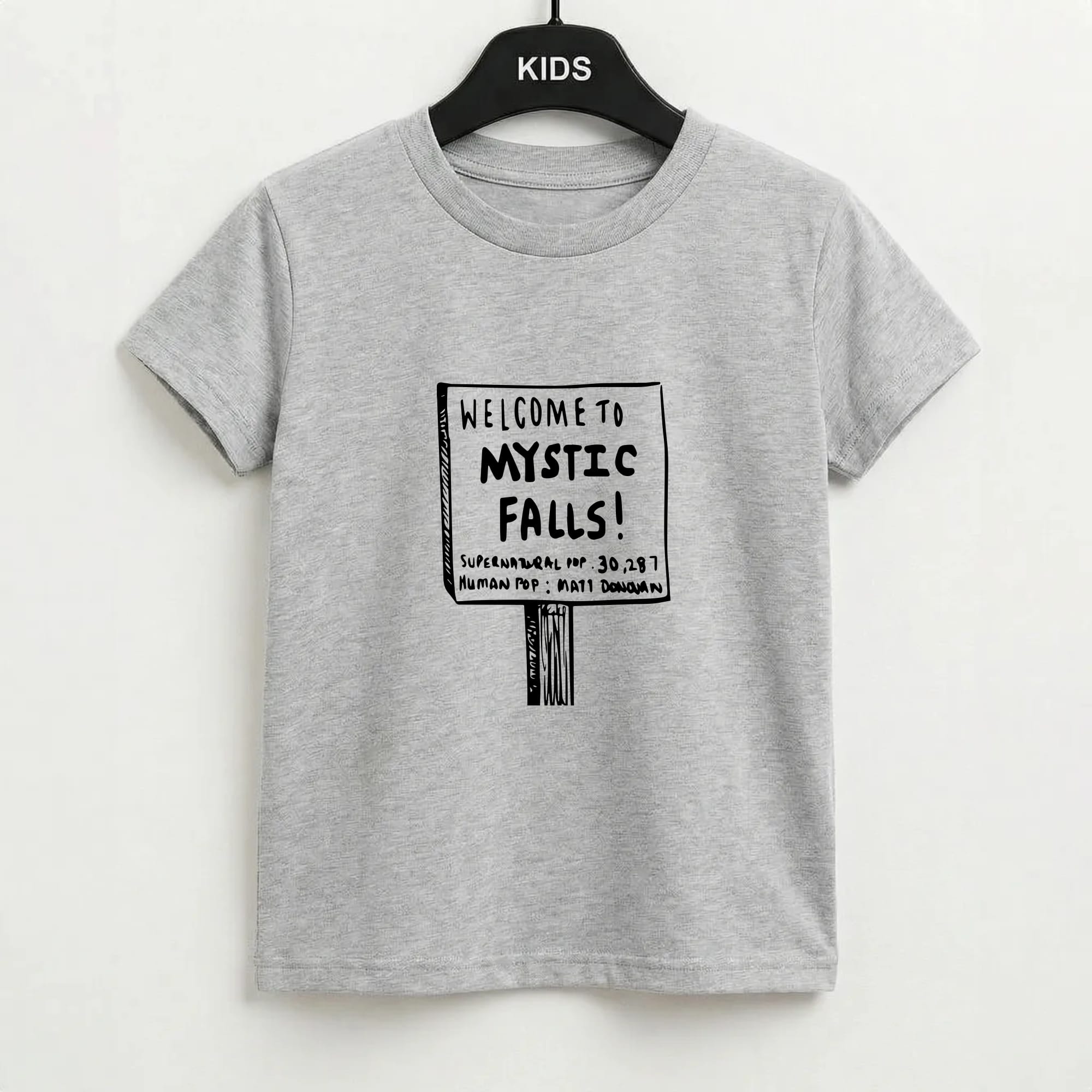Welcome to Mystic Falls - VD Kids T-Shirt