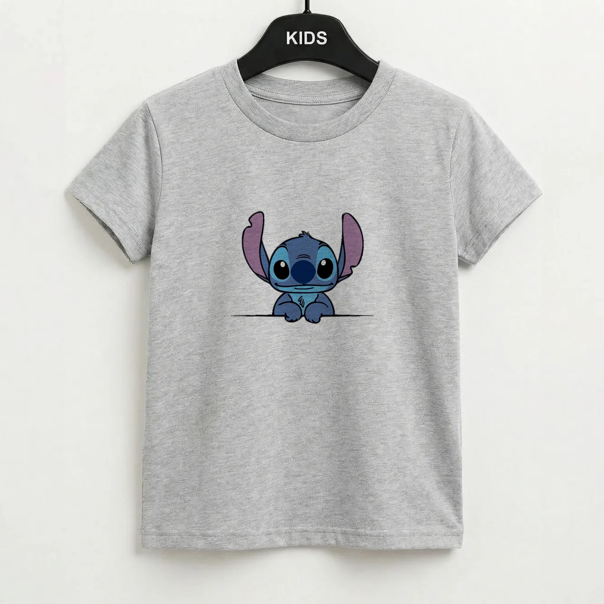 Alien Blue Leaning Kids T-Shirt