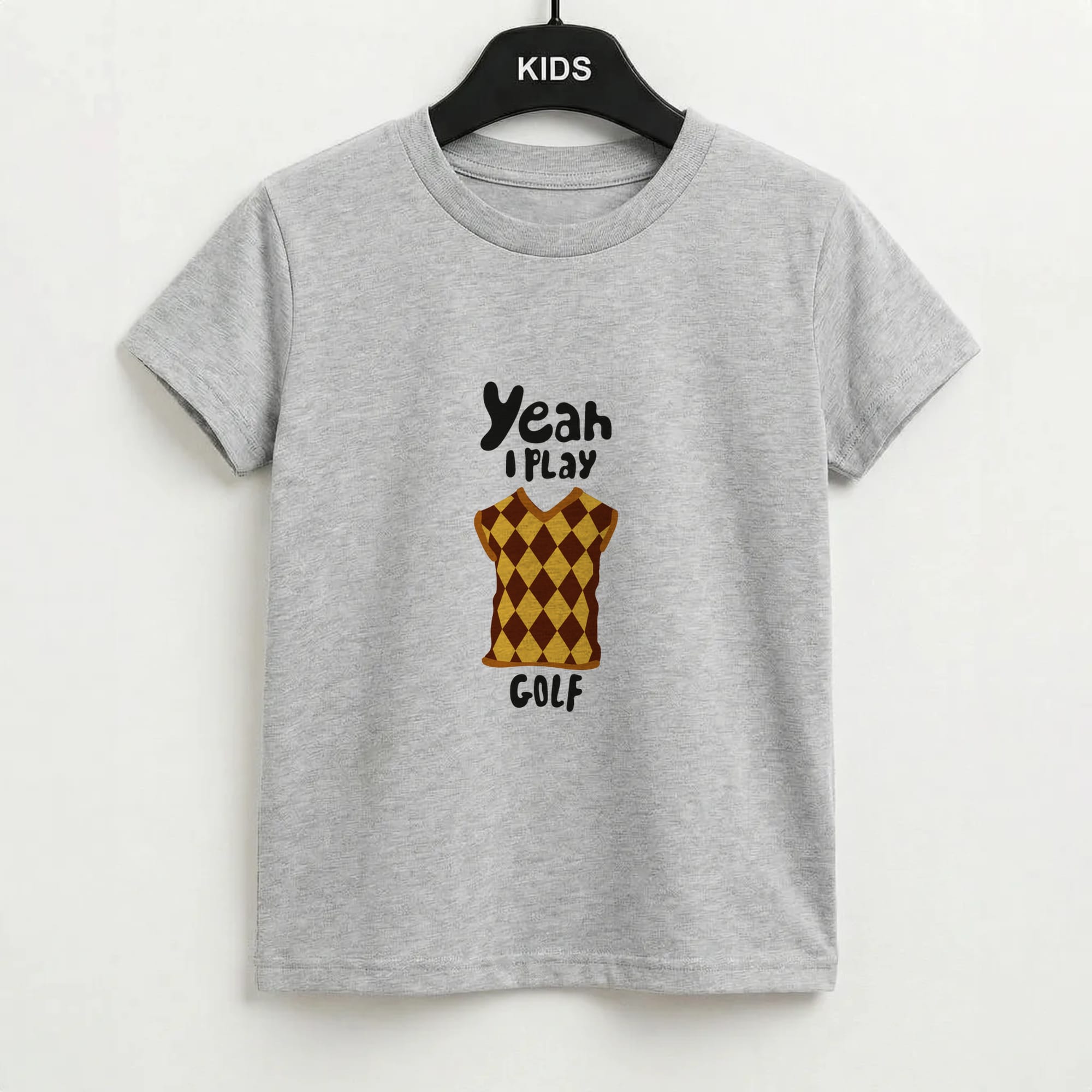 Yeah I play golf - Golf Kids T-Shirt