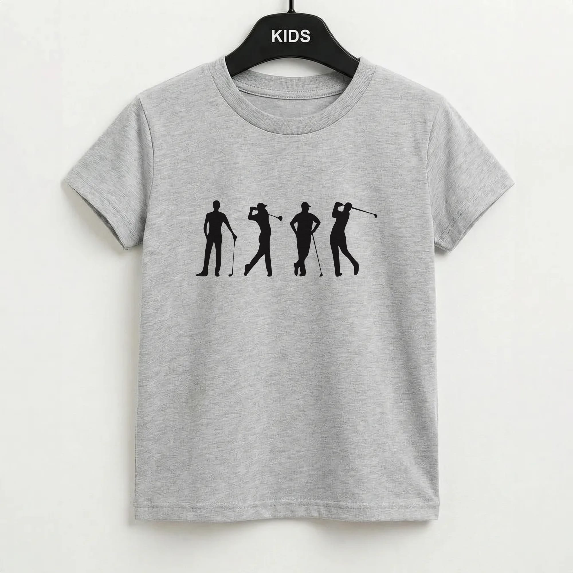 Golf Silhouettes Kids T-Shirt