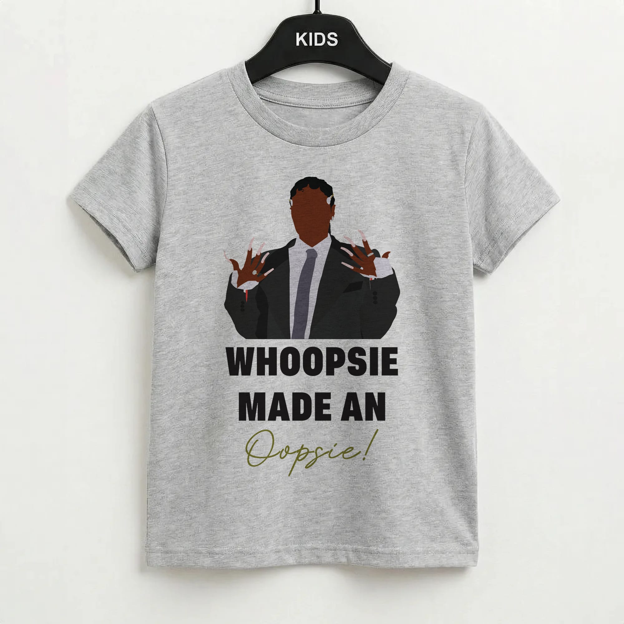 Whoopsie Made An Oopsie Kids T-Shirt