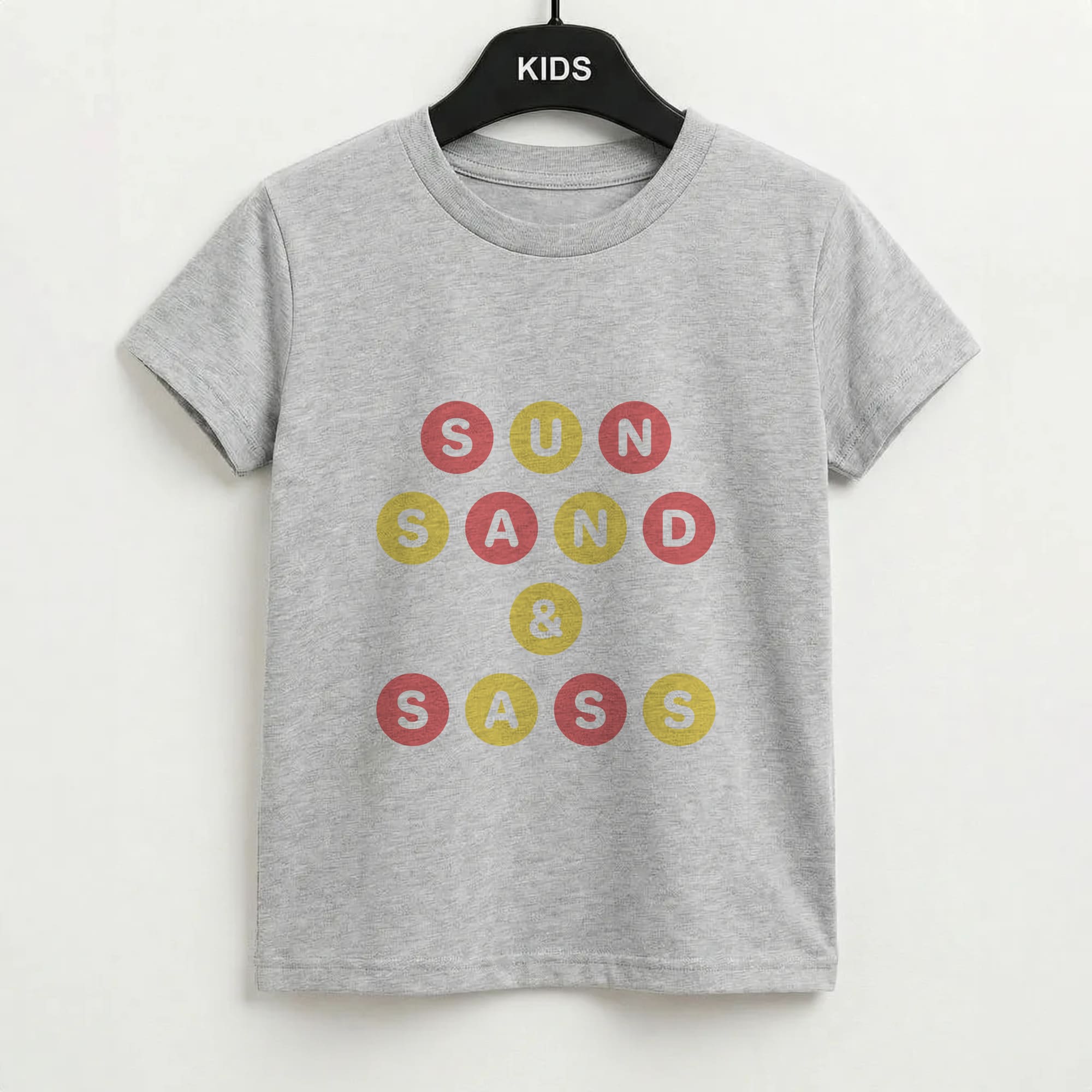 Sun, Sand And Sass Kids T-Shirt