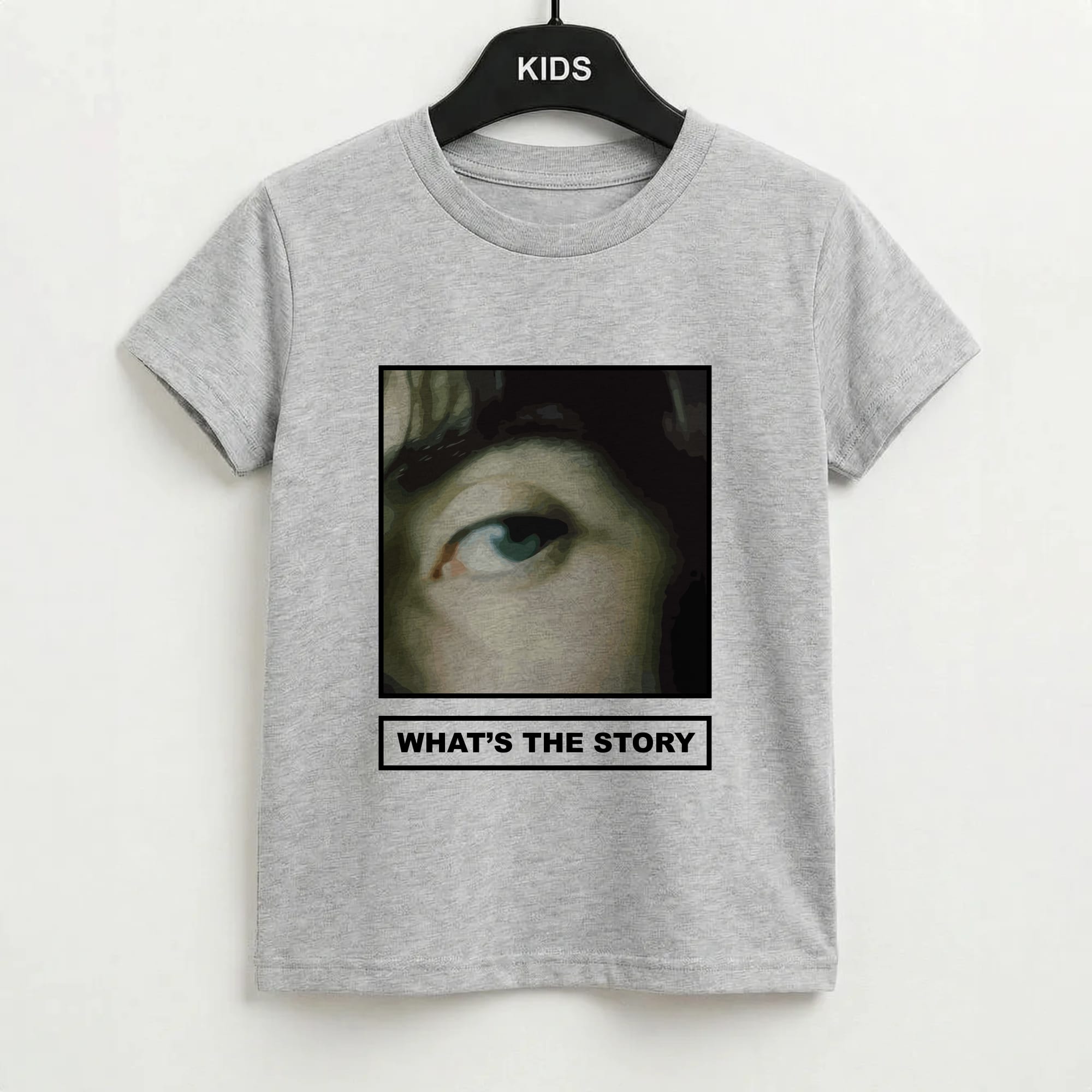 What's The Story Orange Kids T-Shirt