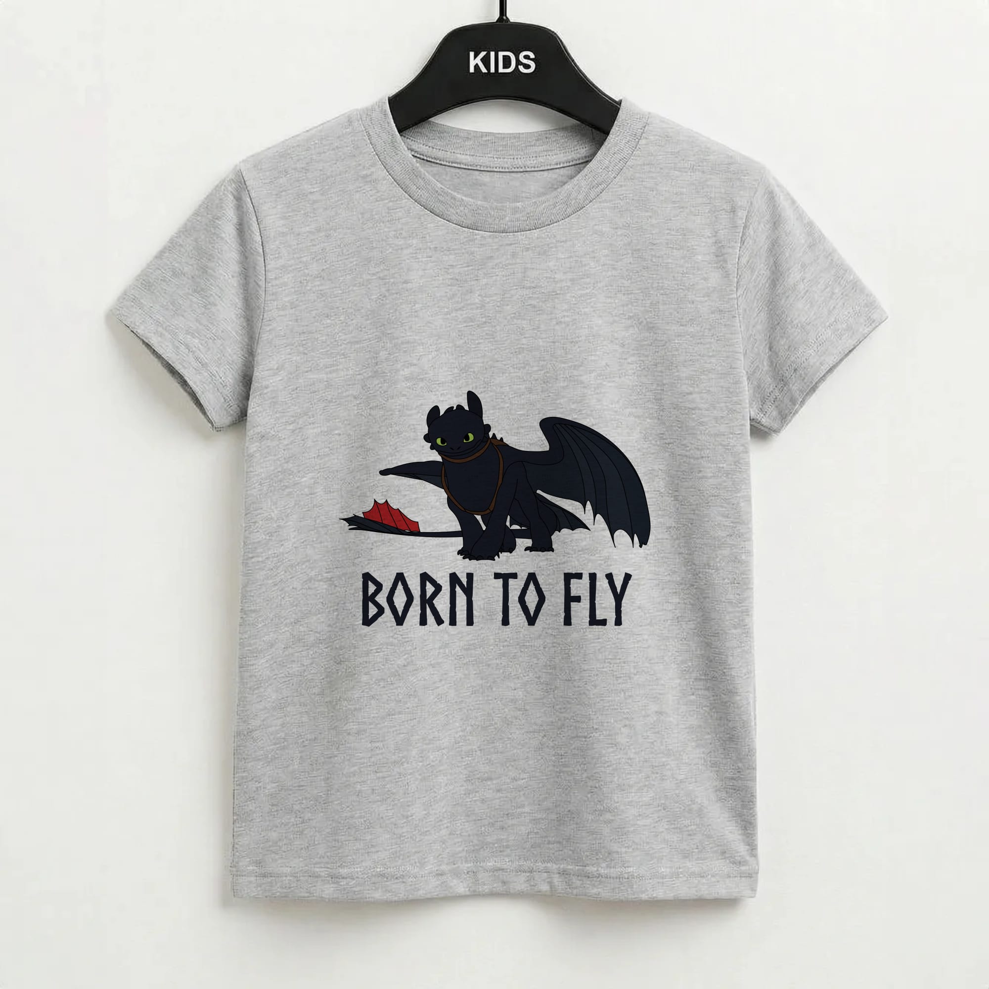 Dragon Born To Fly Kids T-Shirt