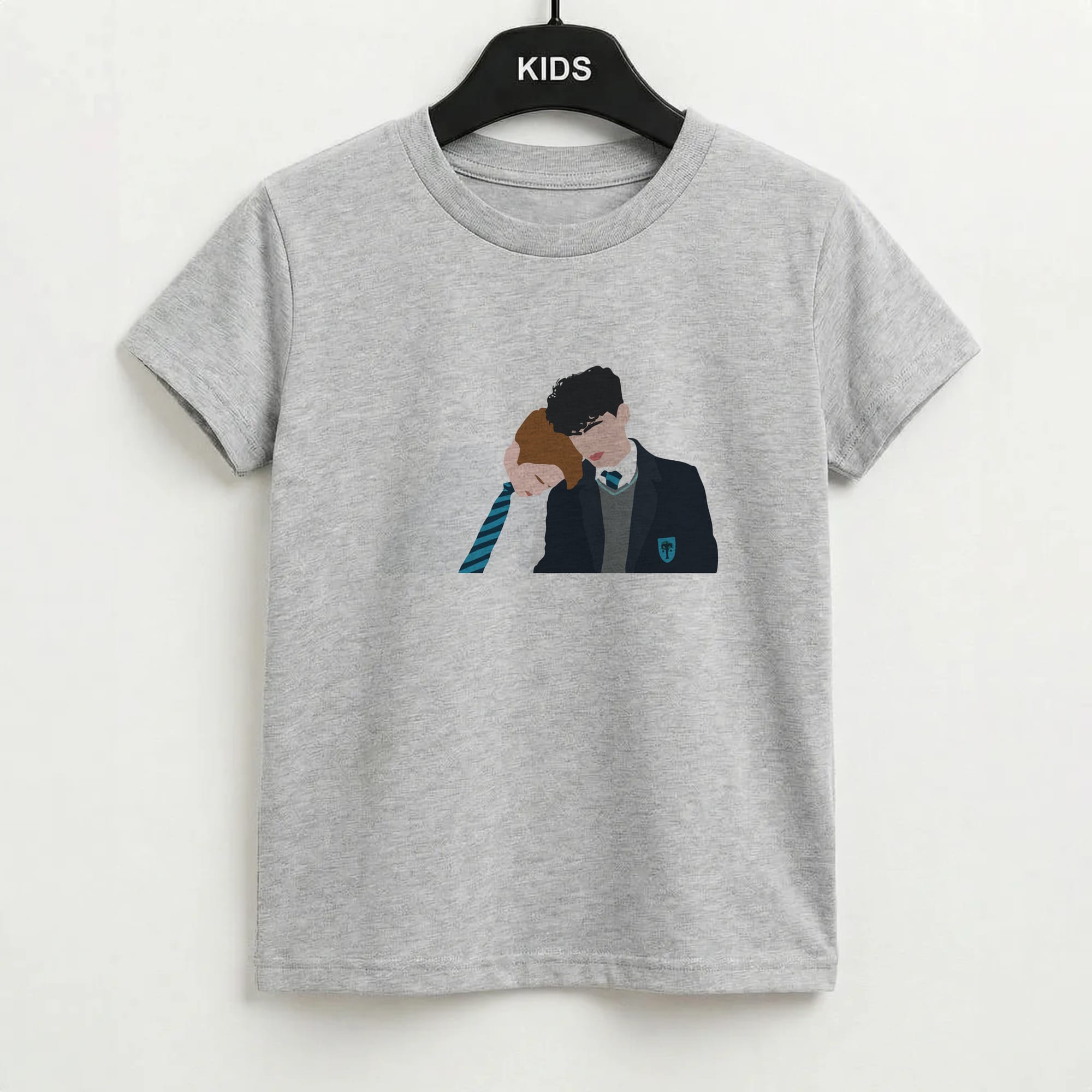Nick And Charlie School Clothes - Heart TV Kids T-Shirt