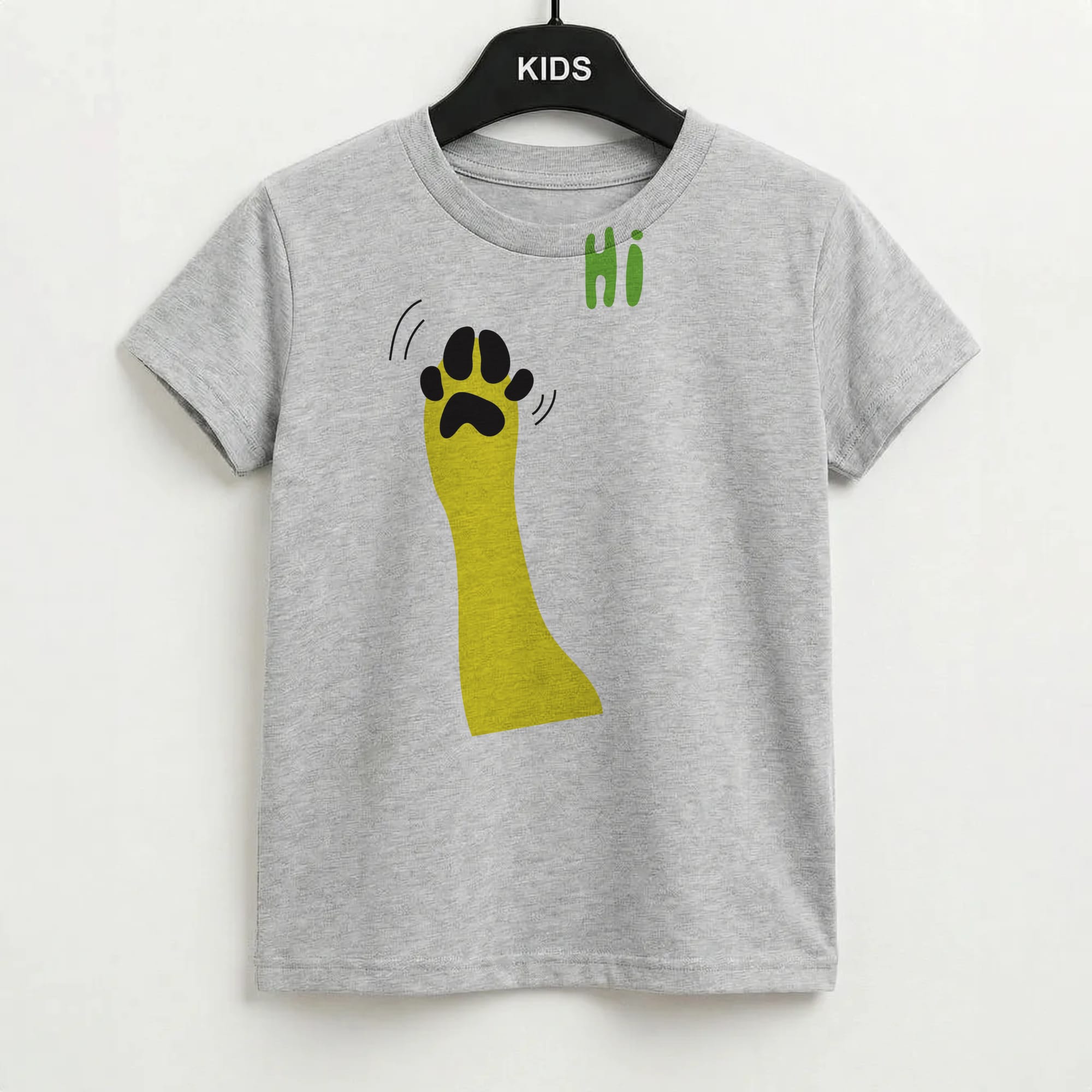 Hi - Dog Patterns Kids T-Shirt