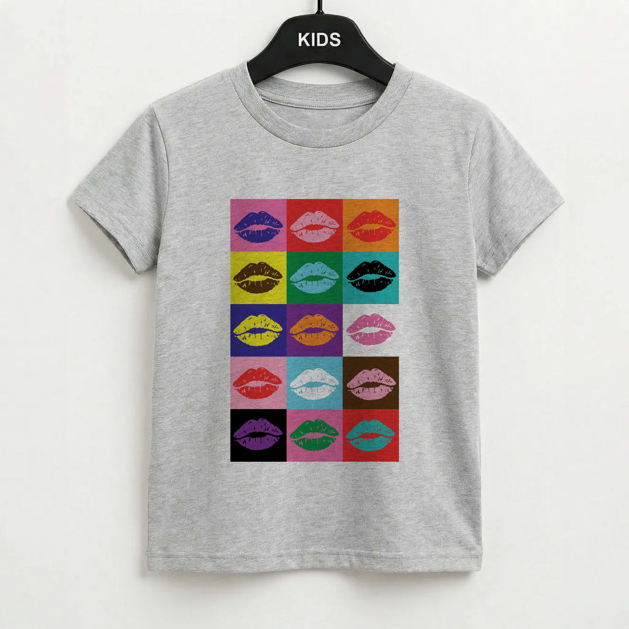 Lips Collage - Pride Kids T-Shirt