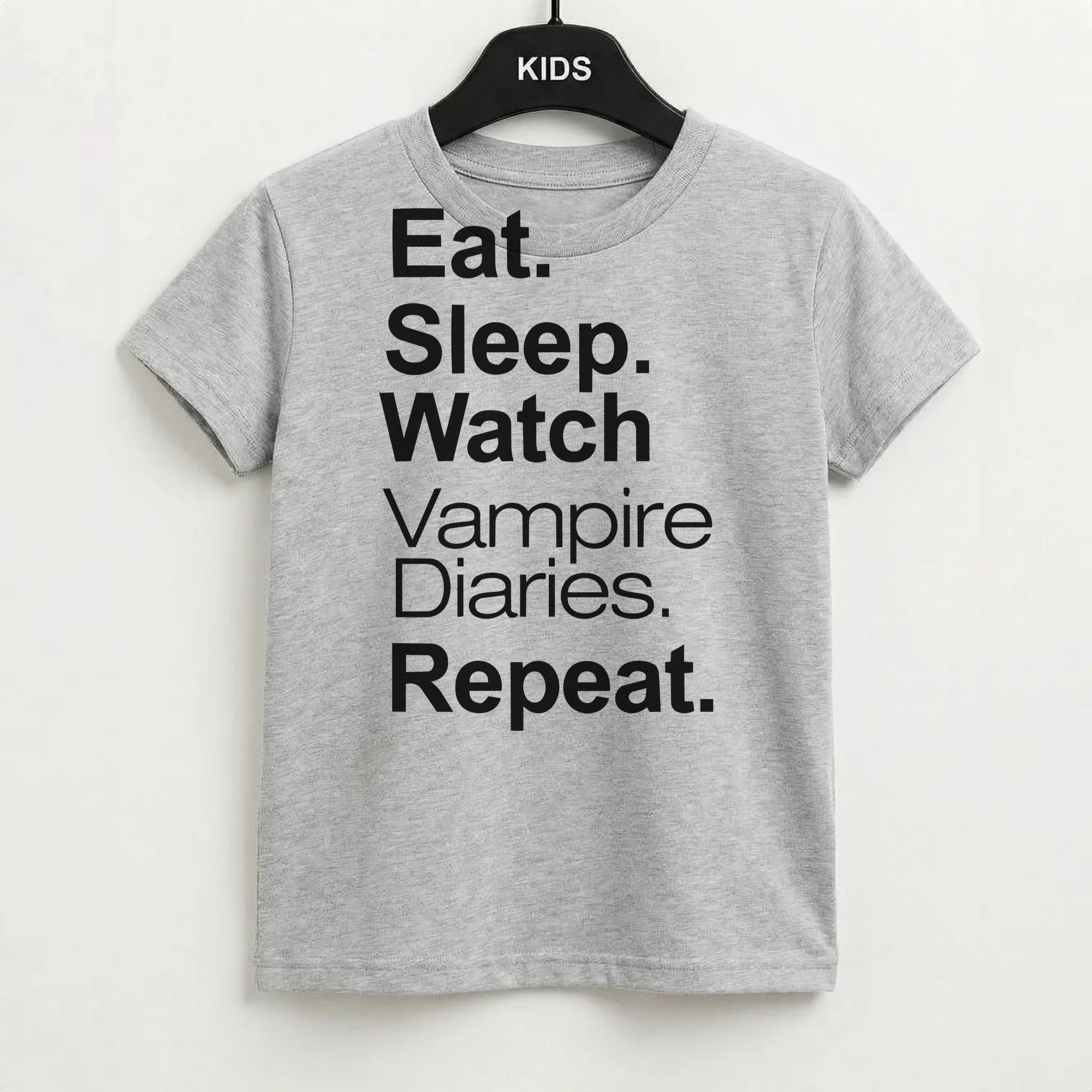 Eat Sleep Watch VPD Repeat Kids T-Shirt