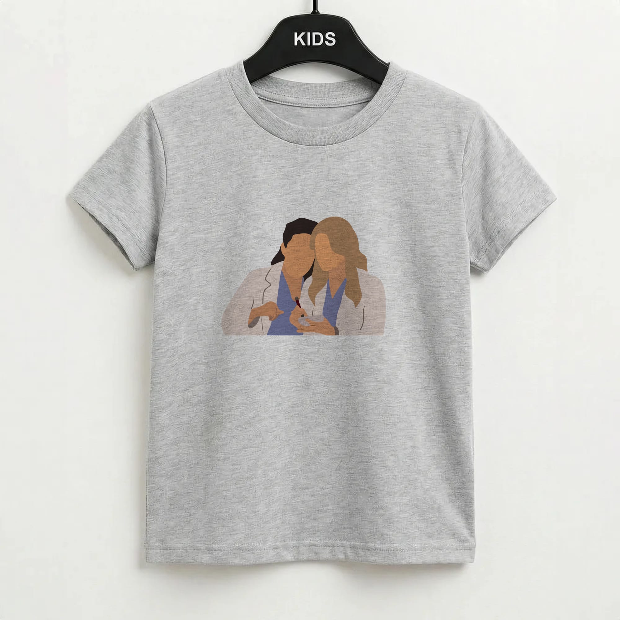 Faceless Characters - Grey's Kids T-Shirt
