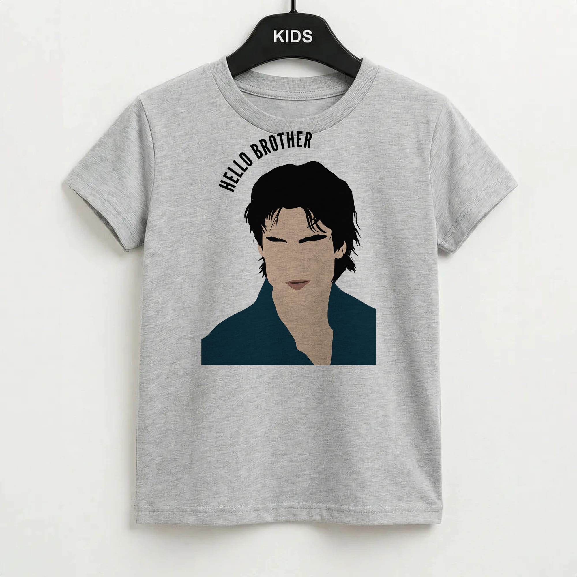 Hello Brother Cartoon - VD Kids T-Shirt