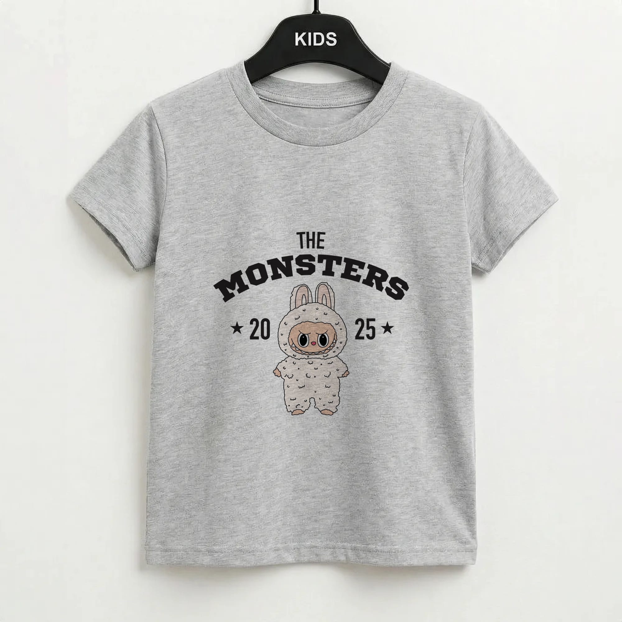 Cute Monster 2025 Pink Kids T-Shirt