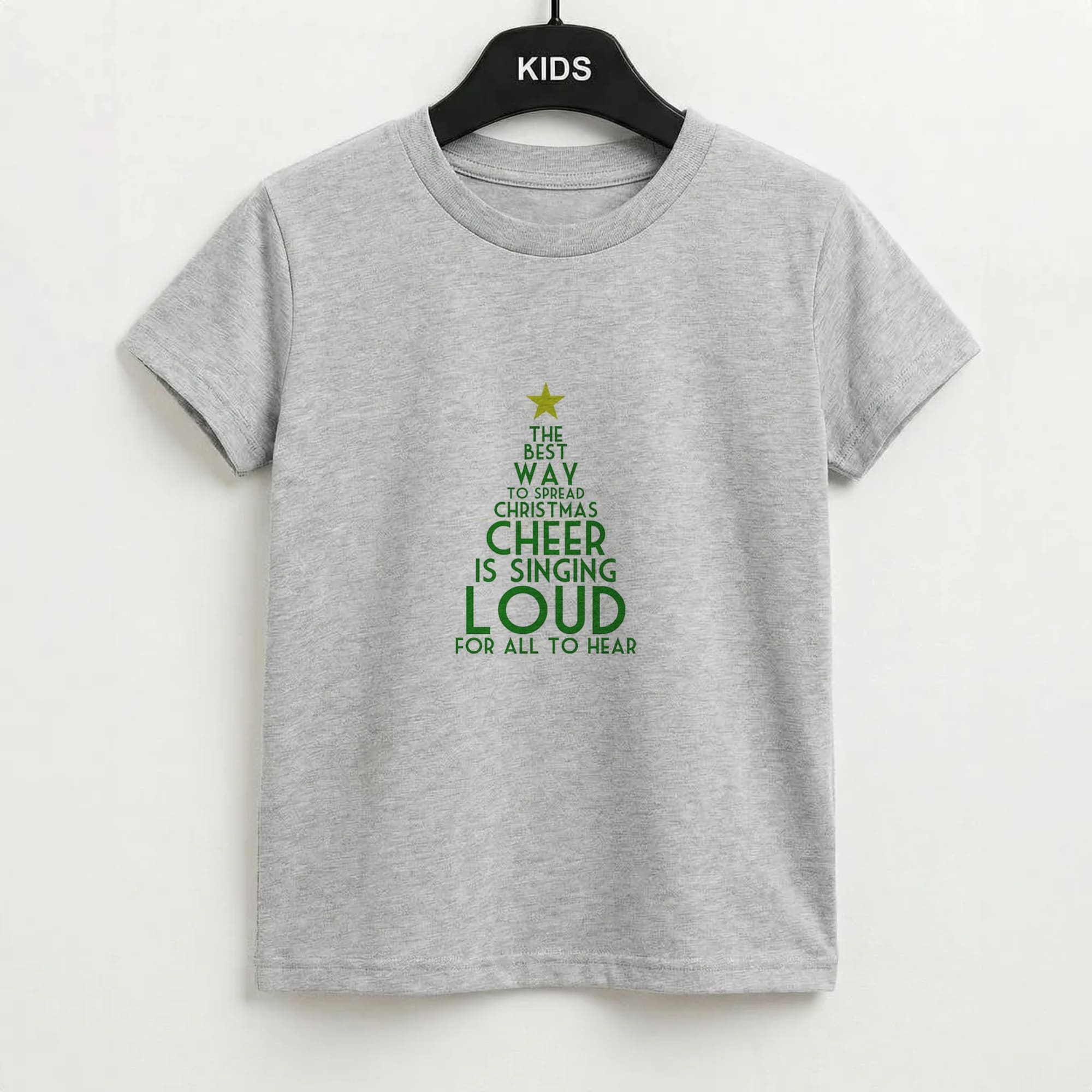 The Best Way To Spread Christmas Cheer - Elf Kids T-Shirt