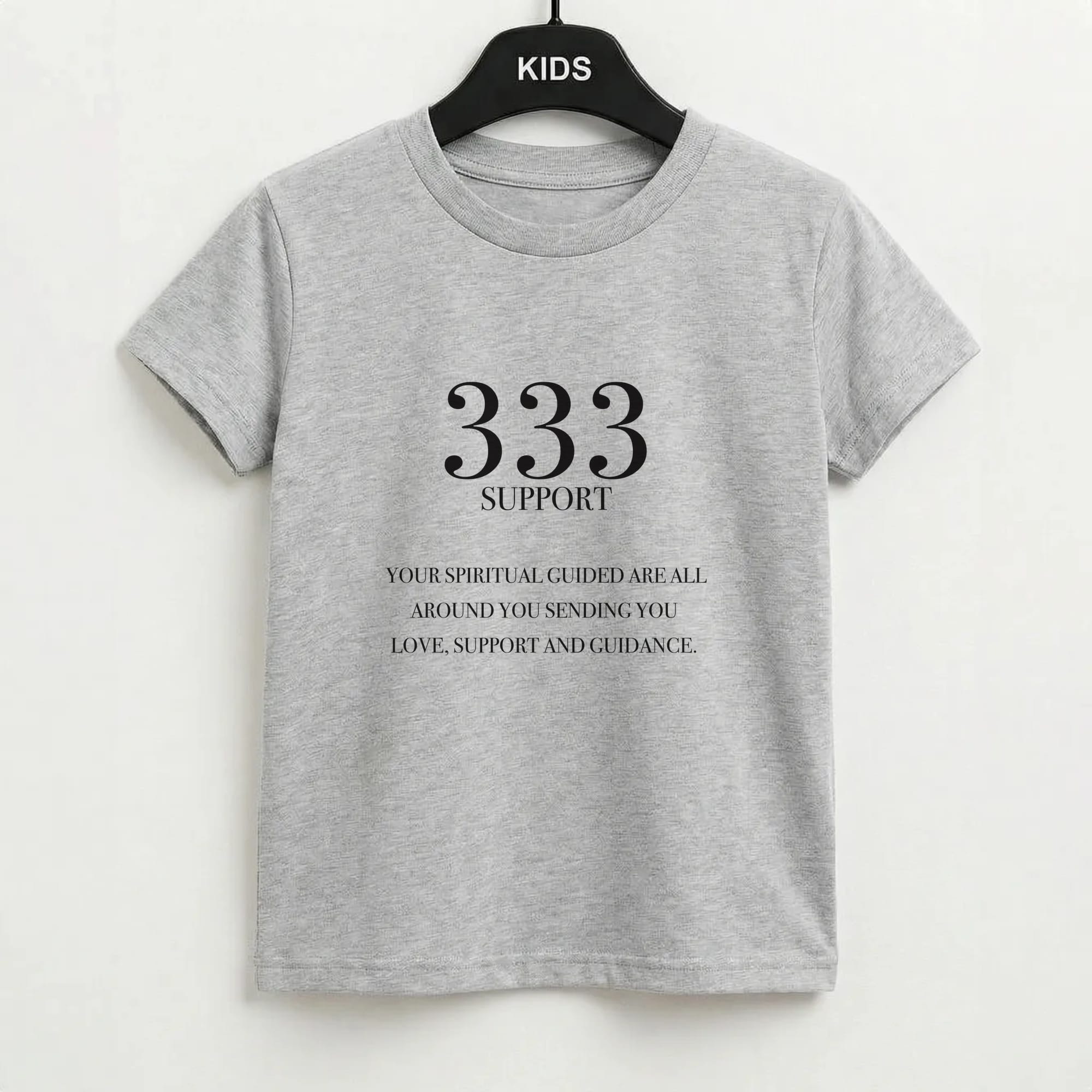 333 - Angel Numbers Kids T-Shirt