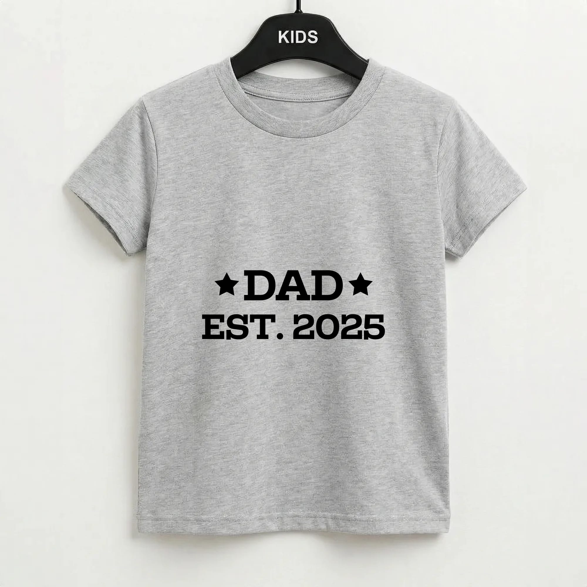 Dad Est 2025 Kids T-Shirt