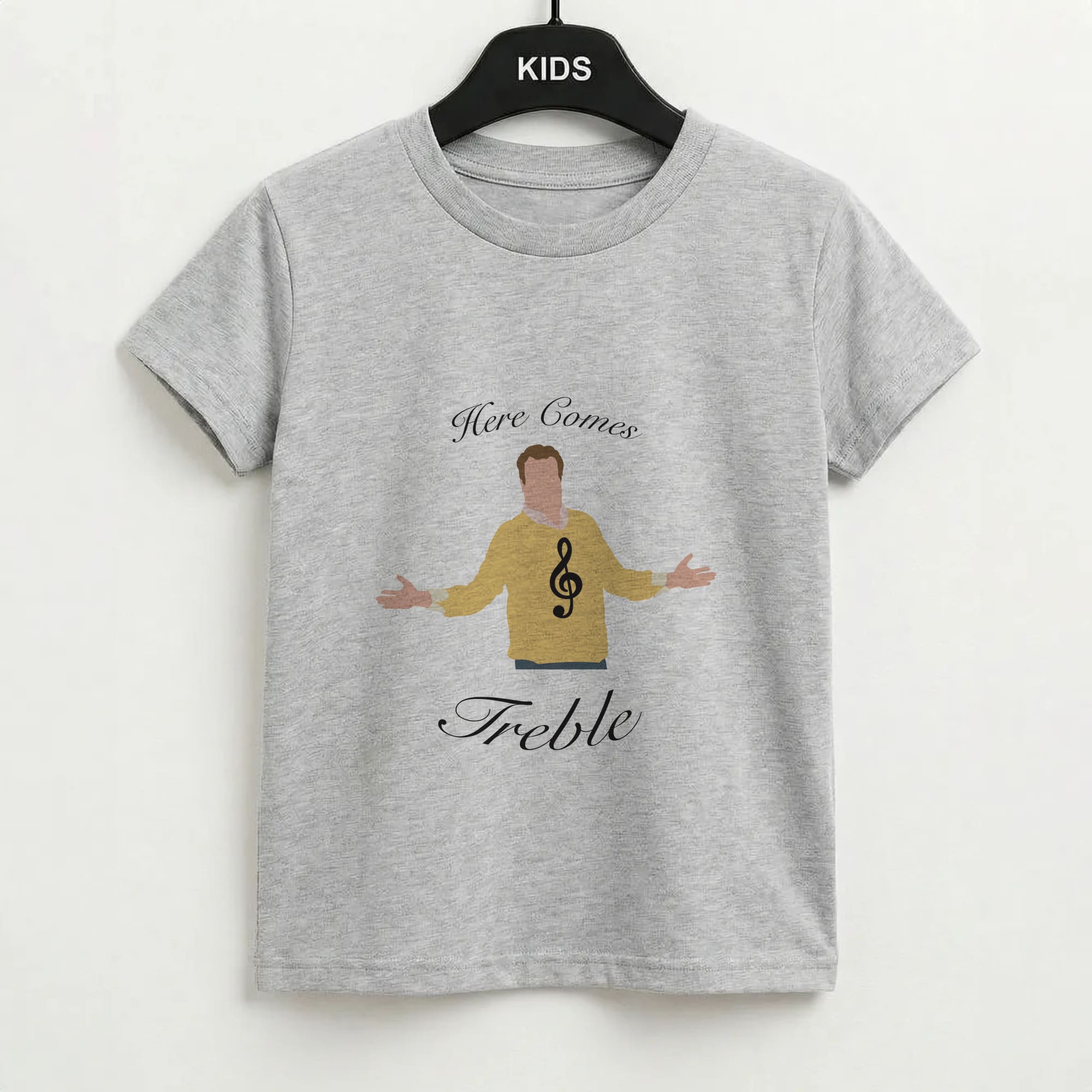 Here Comes Treble Kids T-Shirt