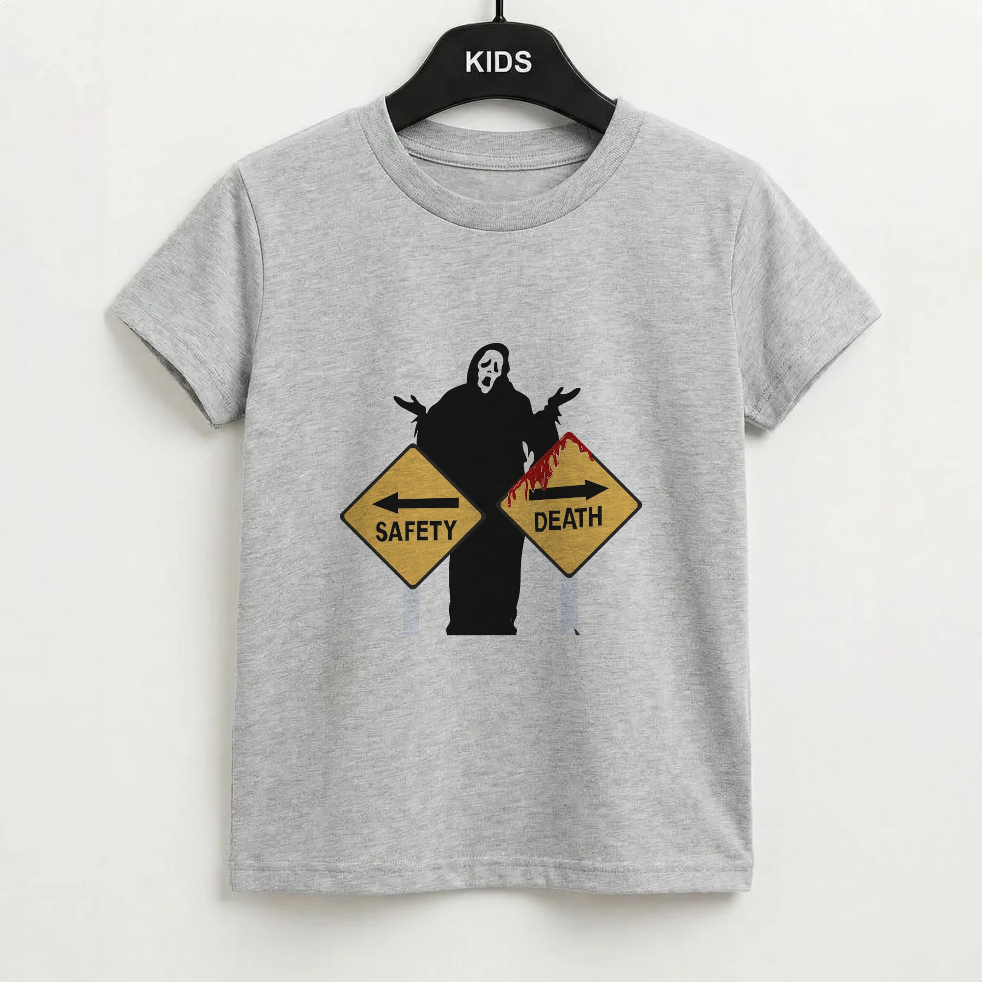 Safety Or Death - Scream Kids T-Shirt