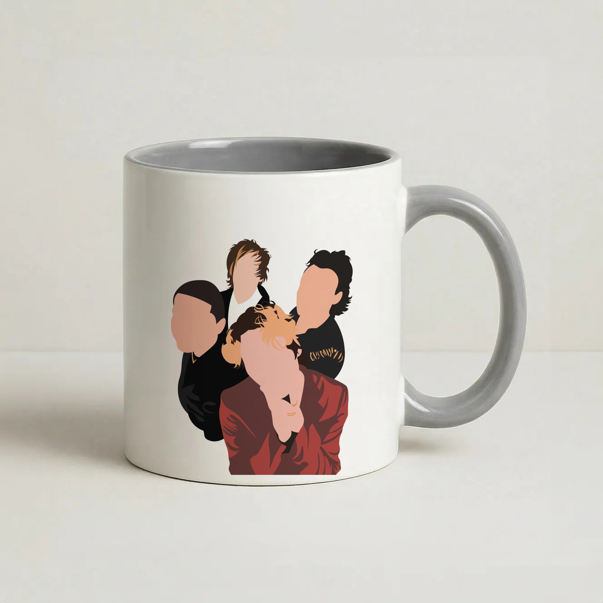Group Photo Coffee Grey Mug
