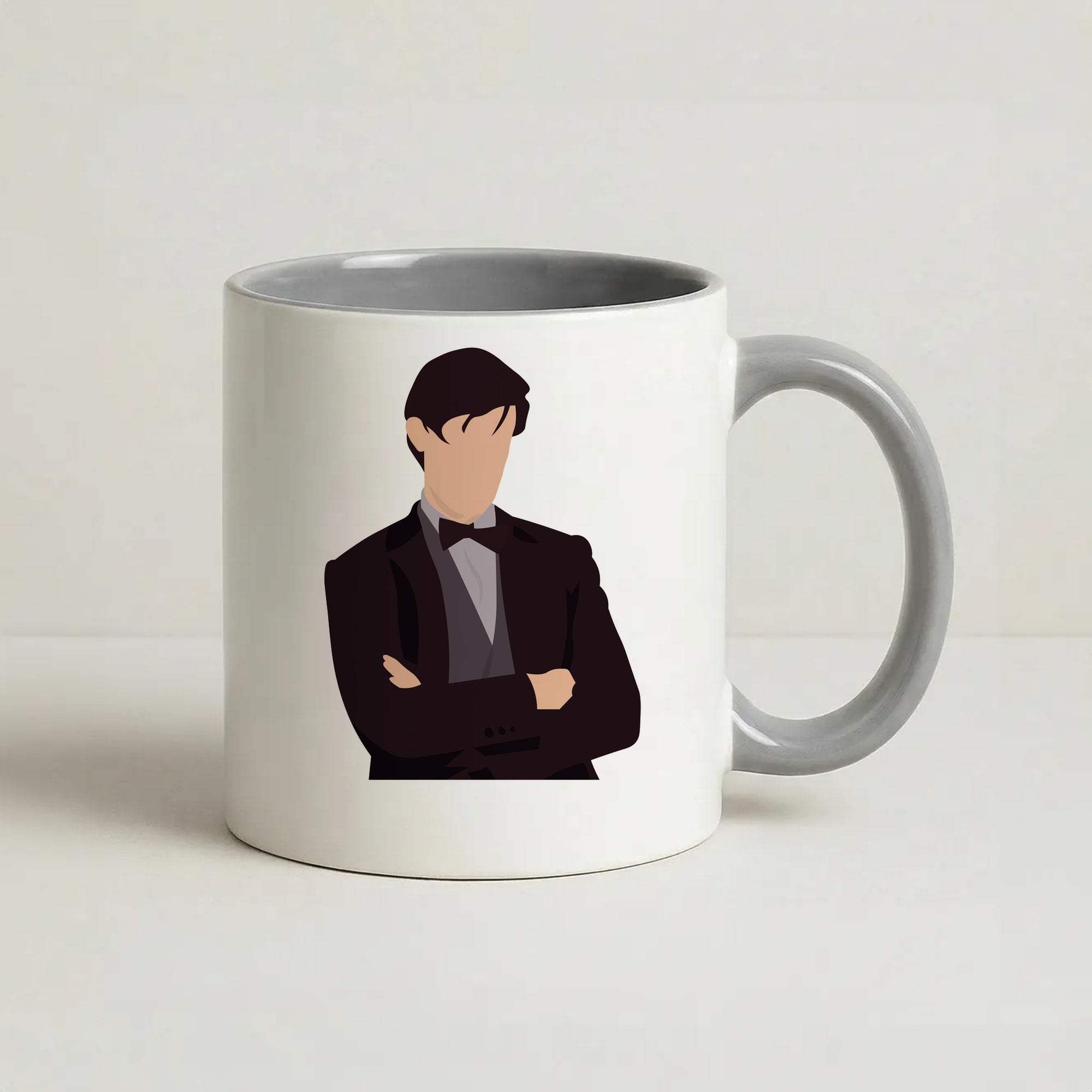 Matt Smith Coffee Grey Mug