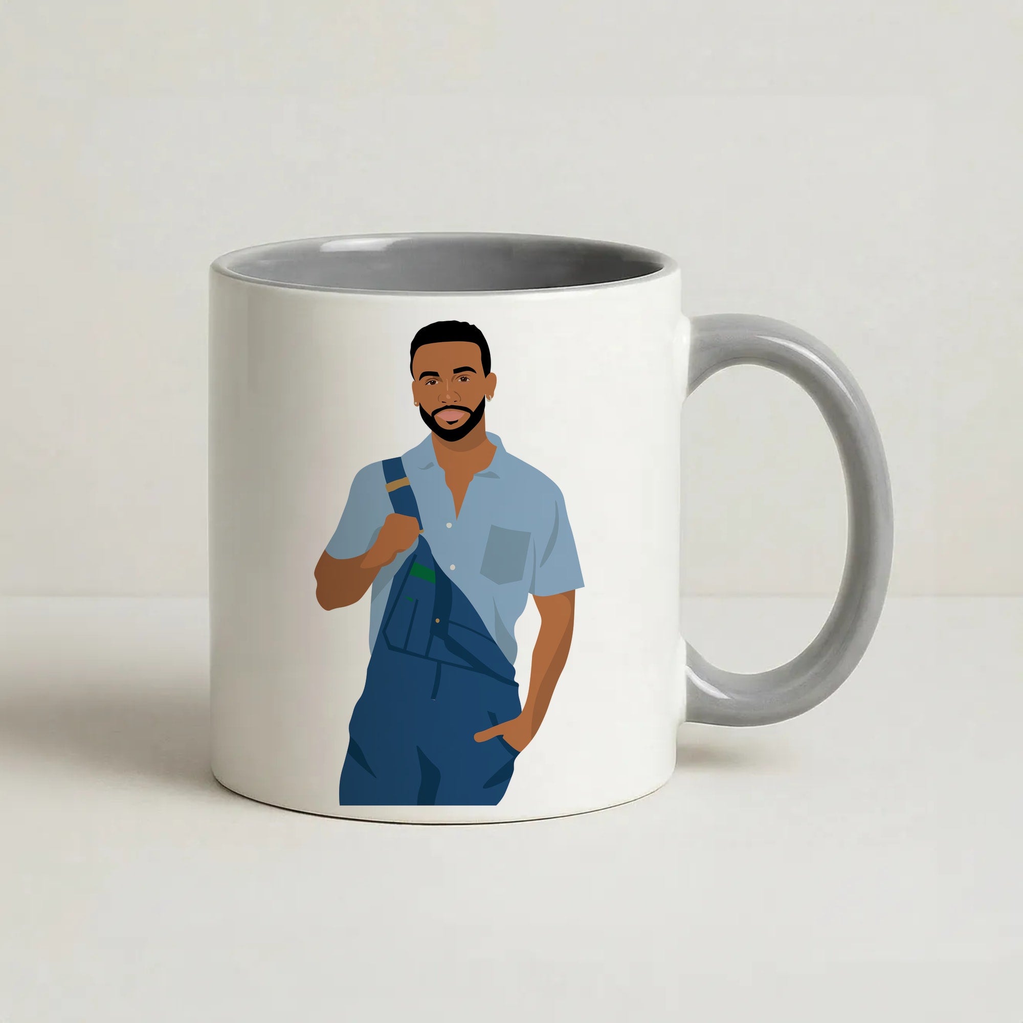 Aston Coffee Grey Mug