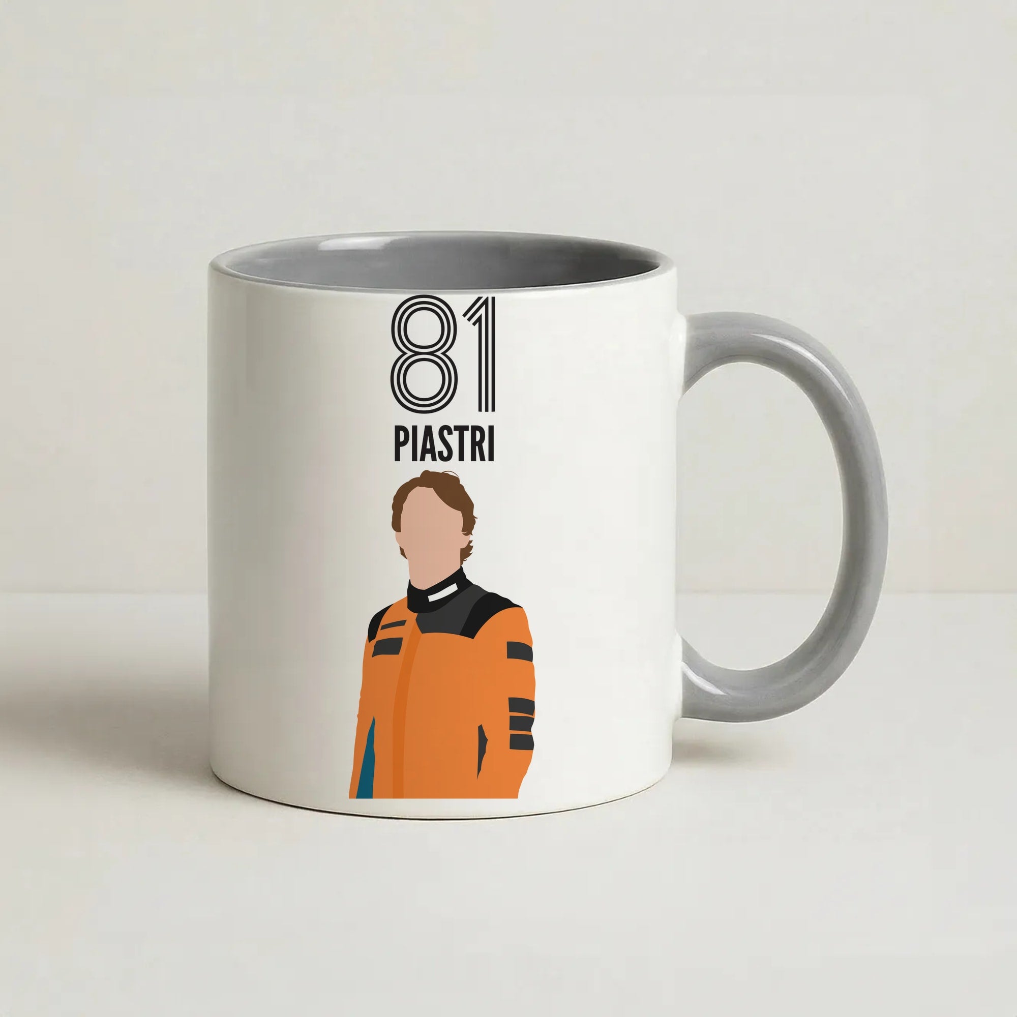 Piastri 2026 Coffee Grey Mug
