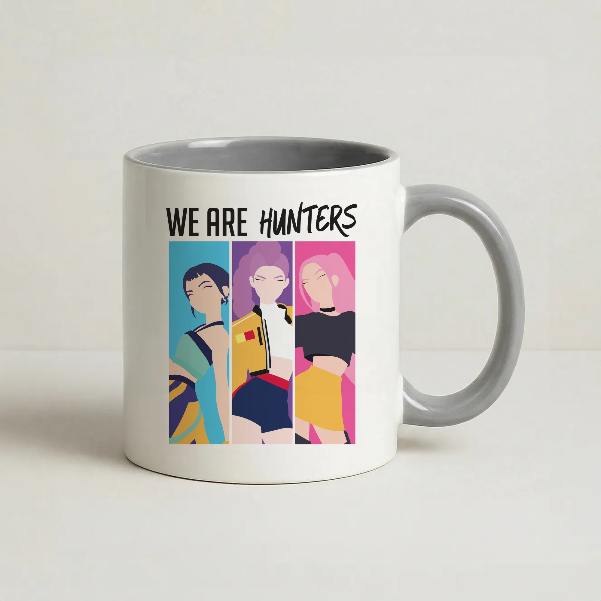 We Are Hunters Coffee Grey Mug