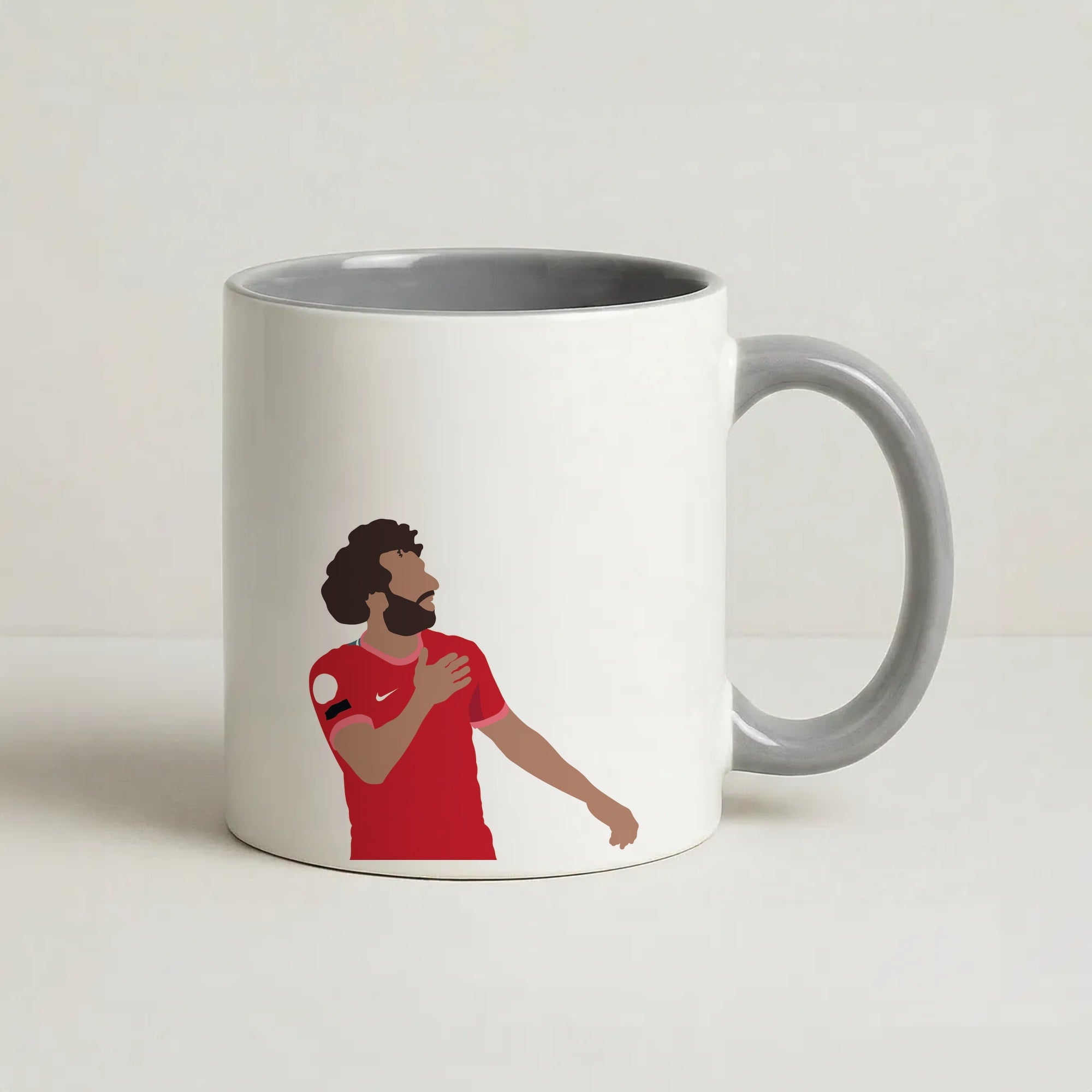 Salah - Football Coffee Grey Mug