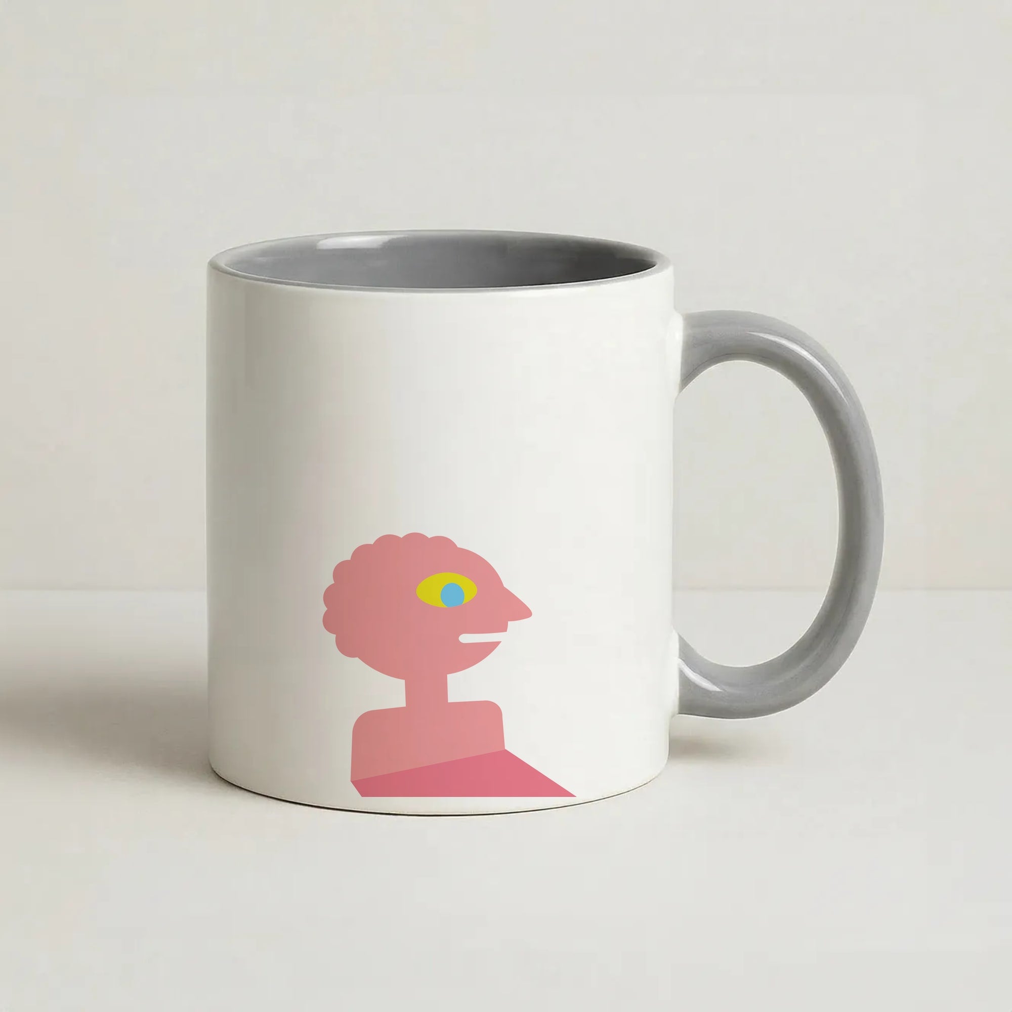 Prismo Coffee Grey Mug