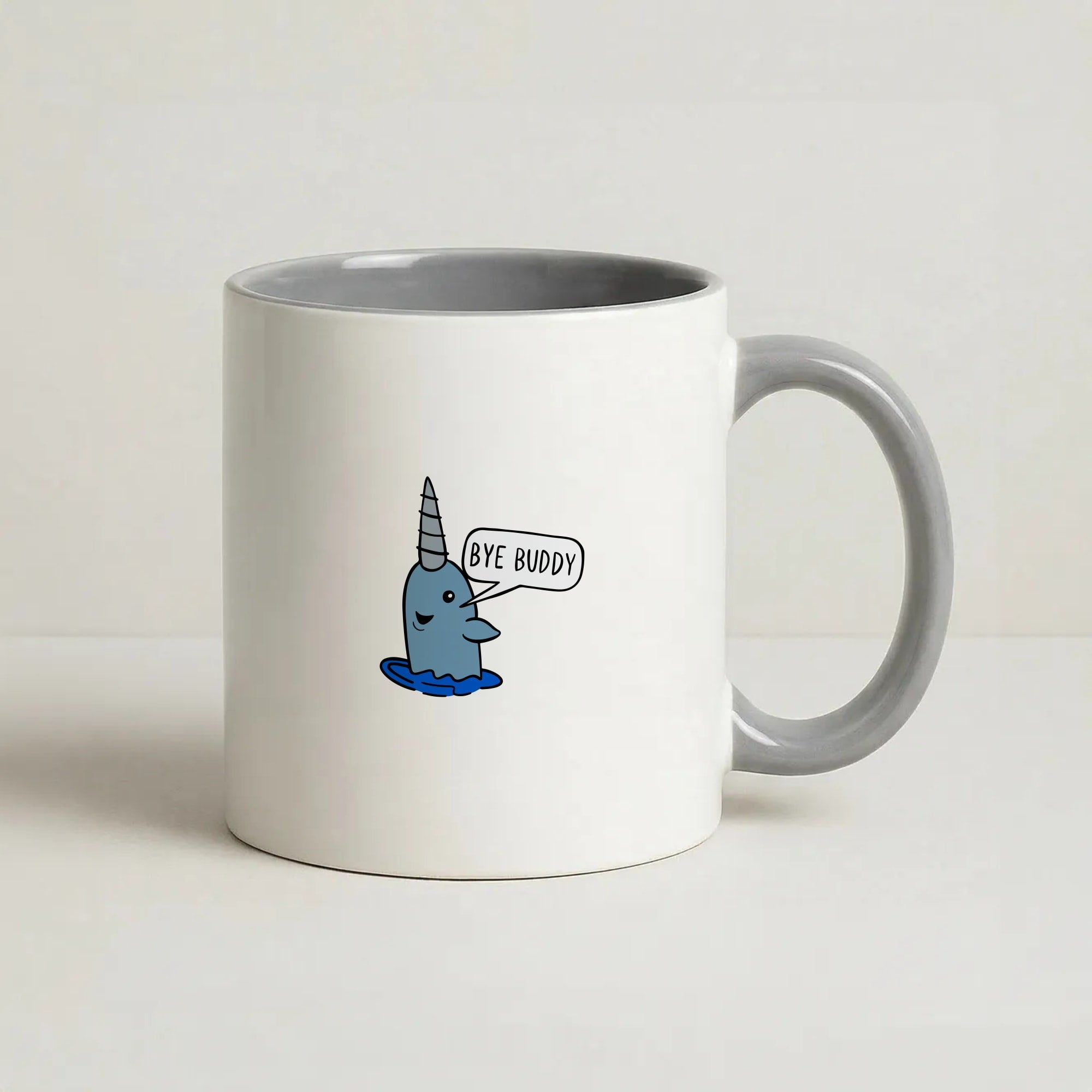 Bye Buddy - Elf Coffee Grey Mug