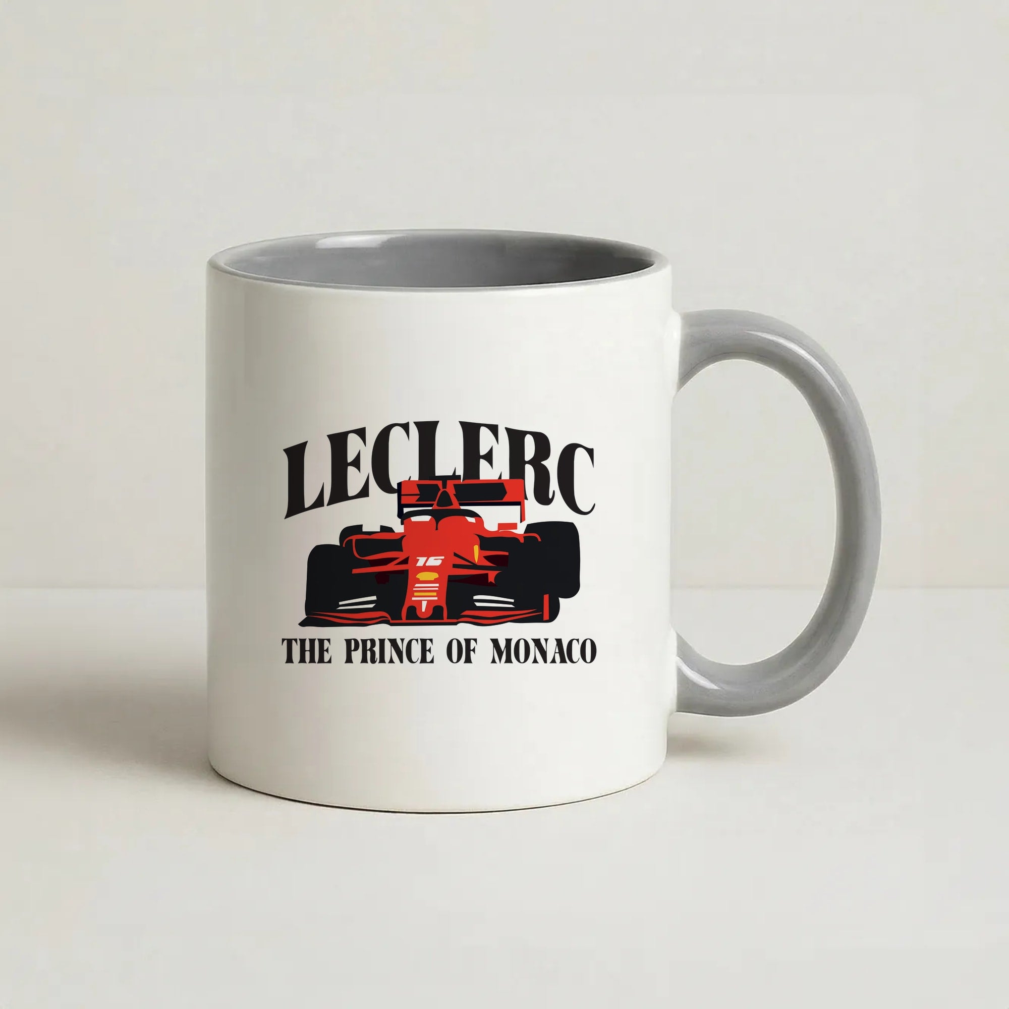 Prince Of Monaco Coffee Grey Mug