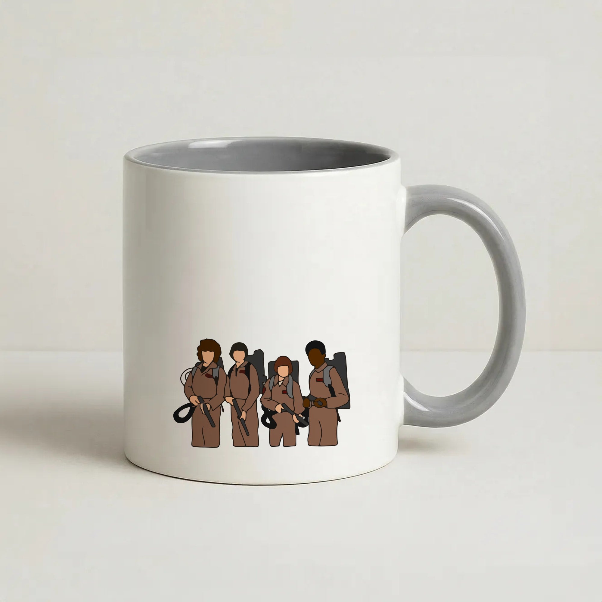 Ghost Busters Costumes Coffee Grey Mug