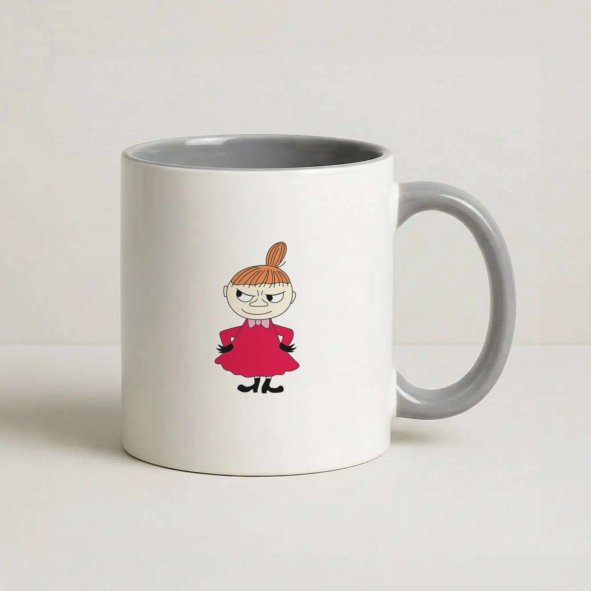 Little My Coffee Grey Mug
