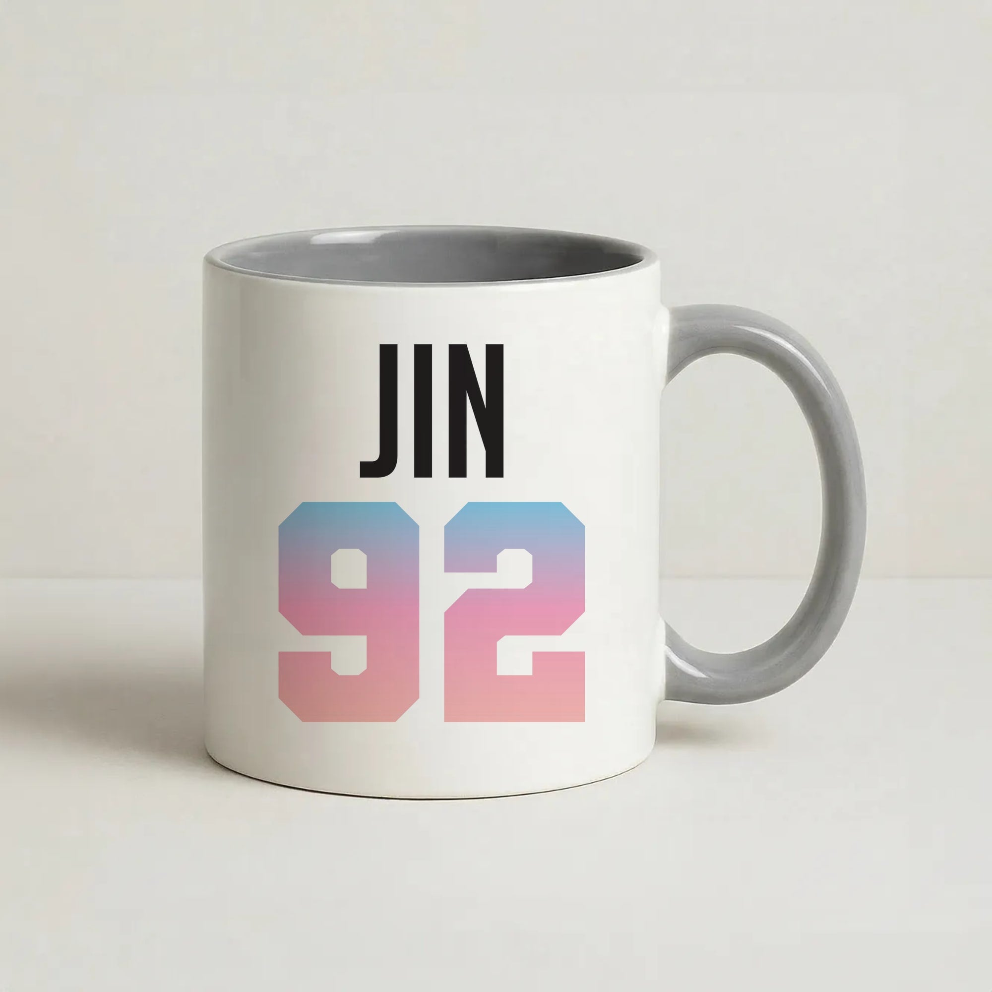 Jin 92 Coffee Grey Mug