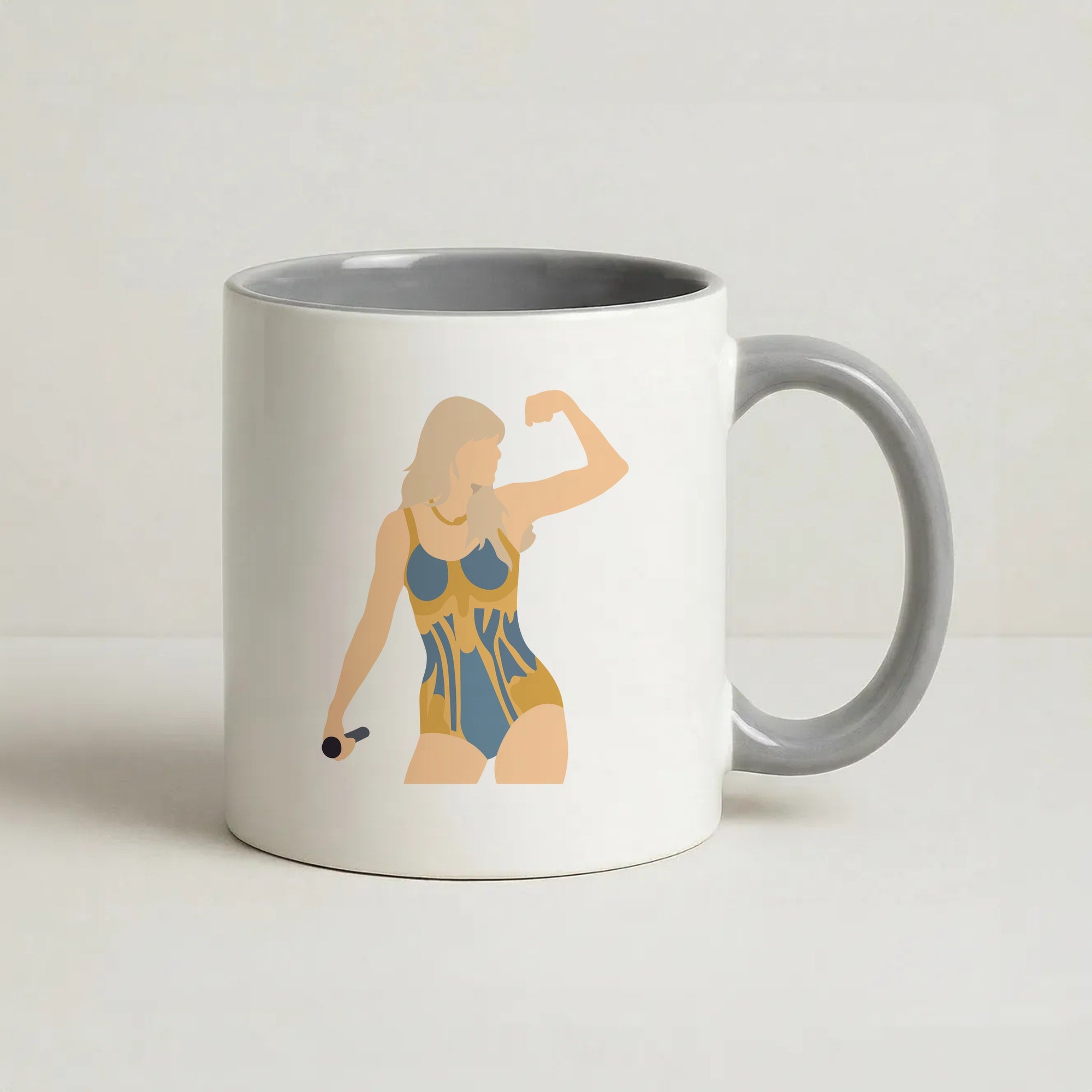 The Man - Taylor Coffee Grey Mug