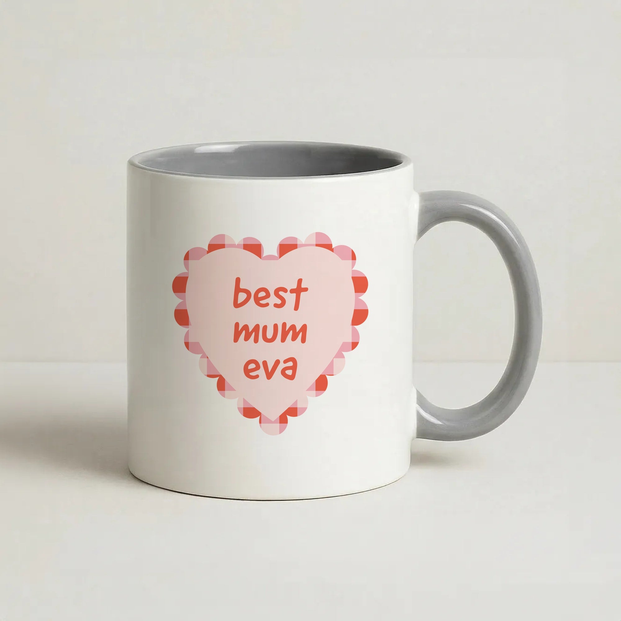 Best Mum Eva Coffee Grey Mug