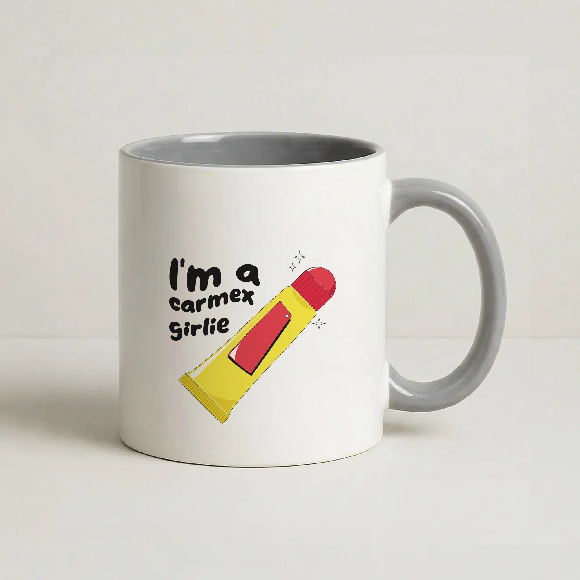 I'm A Carmex Girlie - Chamberlain Coffee Grey Mug