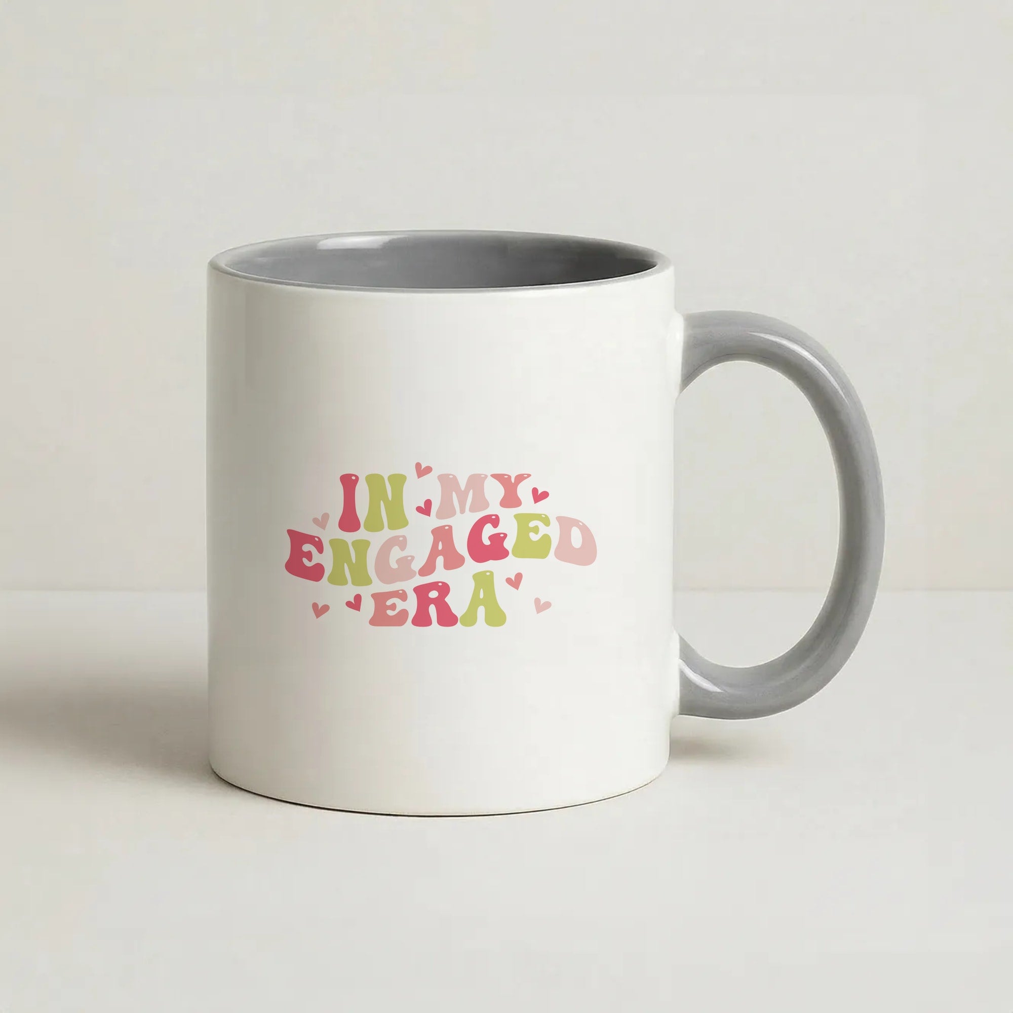 In My Engaged Era - Bridal Coffee Grey Mug