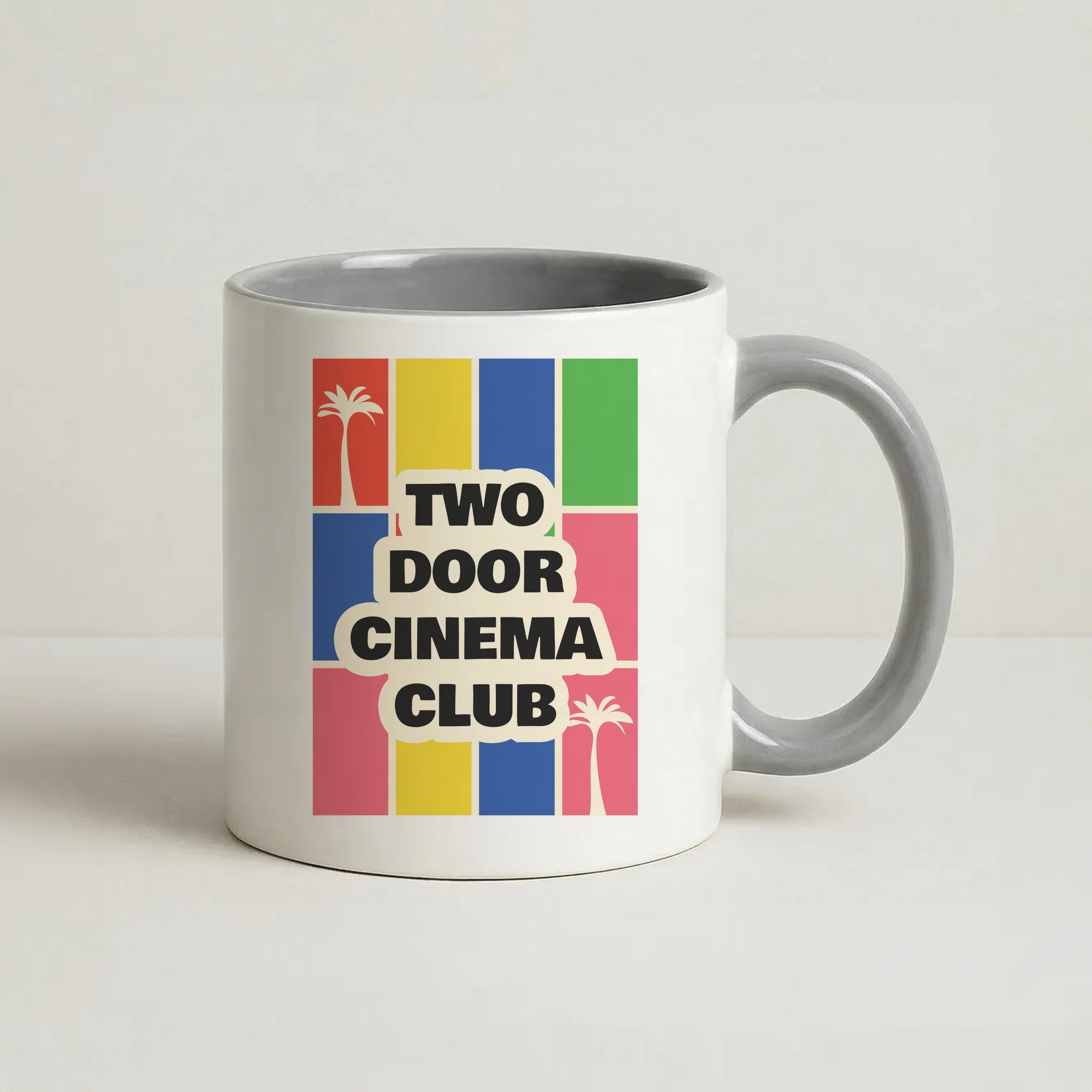Two Door Cinema Club - Festival Coffee Grey Mug