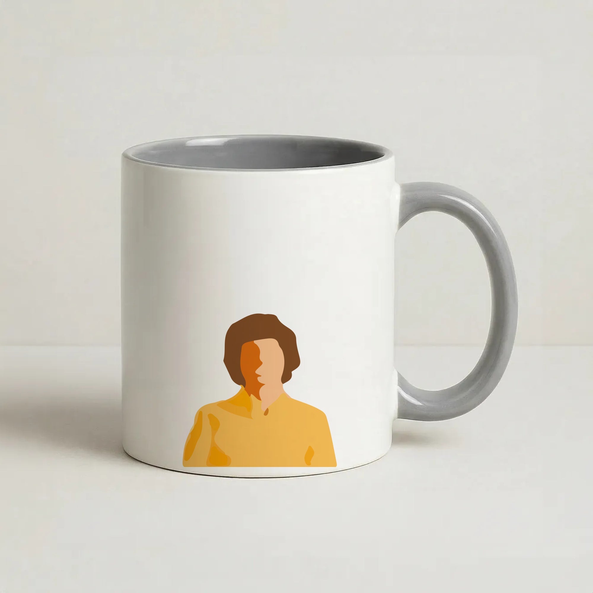 Faceless Mike - Stranger Things Coffee Grey Mug