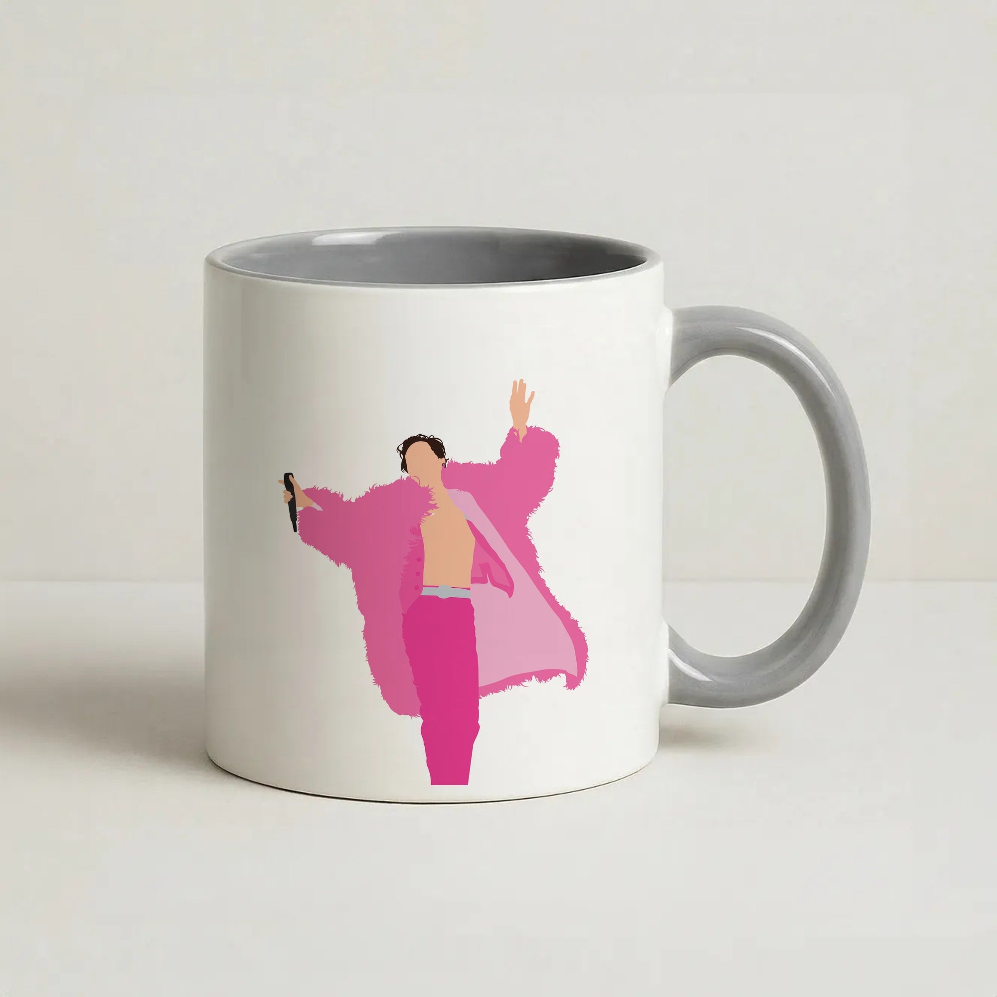 Harry Black Coat Coffee Grey Mug