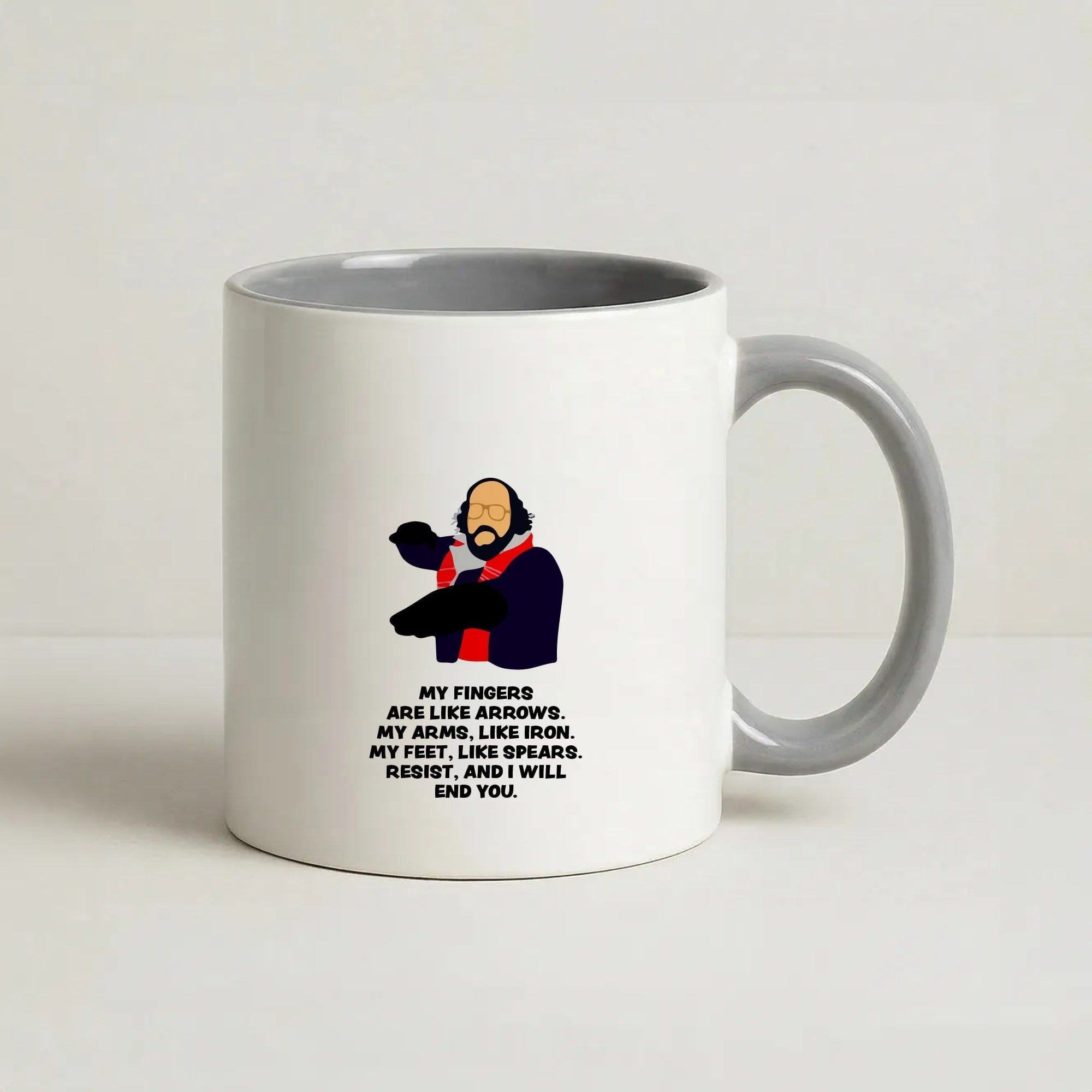 Murray Quote Coffee Grey Mug
