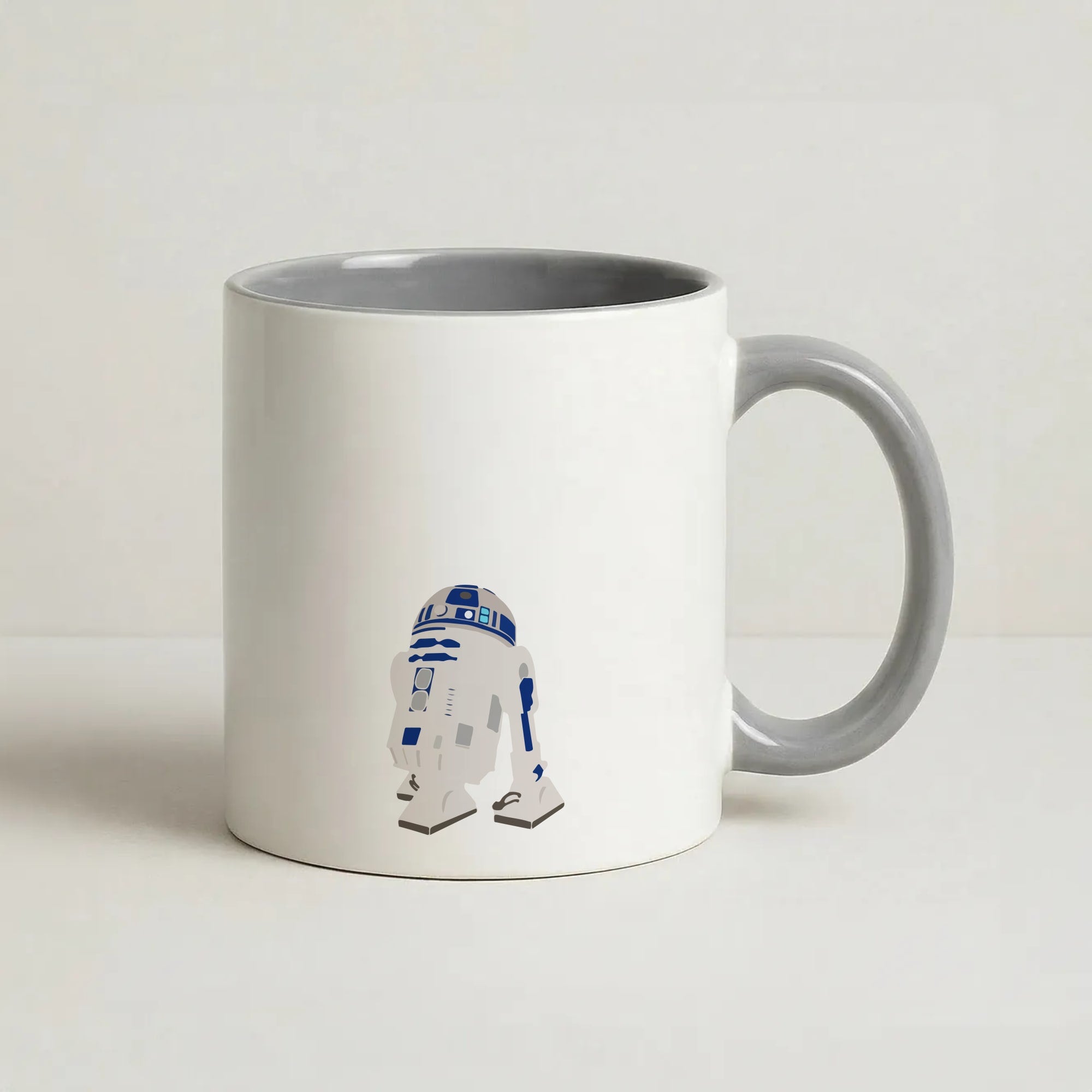 R2D2 Coffee Grey Mug