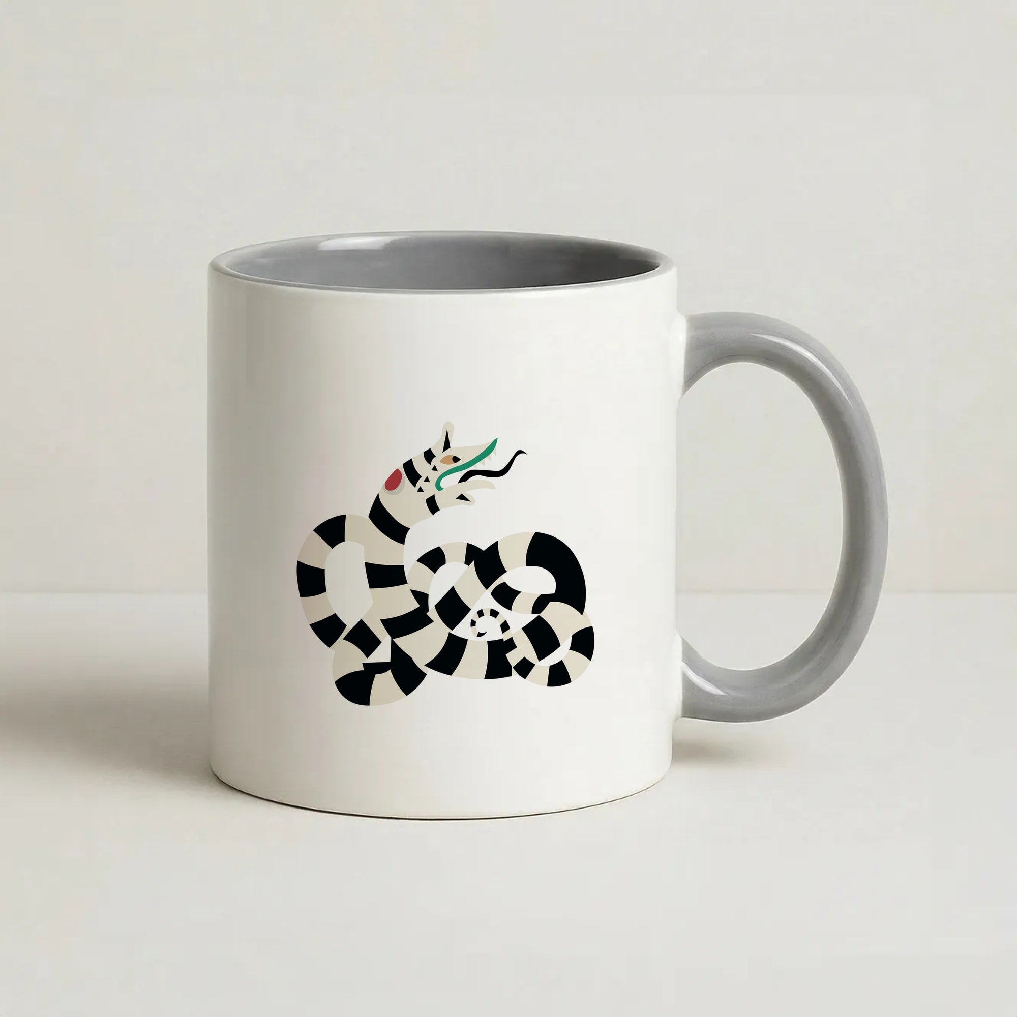 Sandworm - Beetle Halloween Coffee Grey Mug