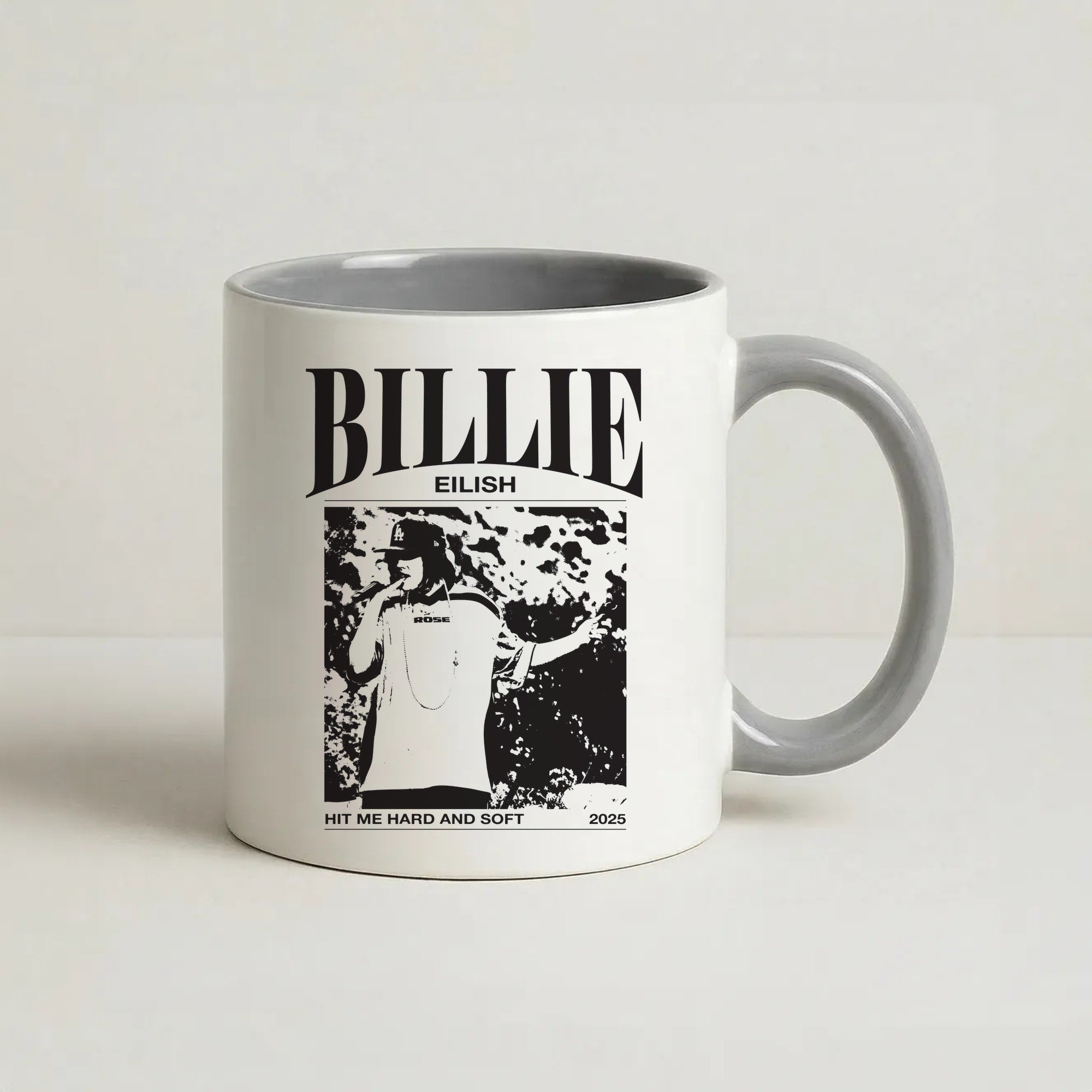 HMHAS Red Coffee Grey Mug