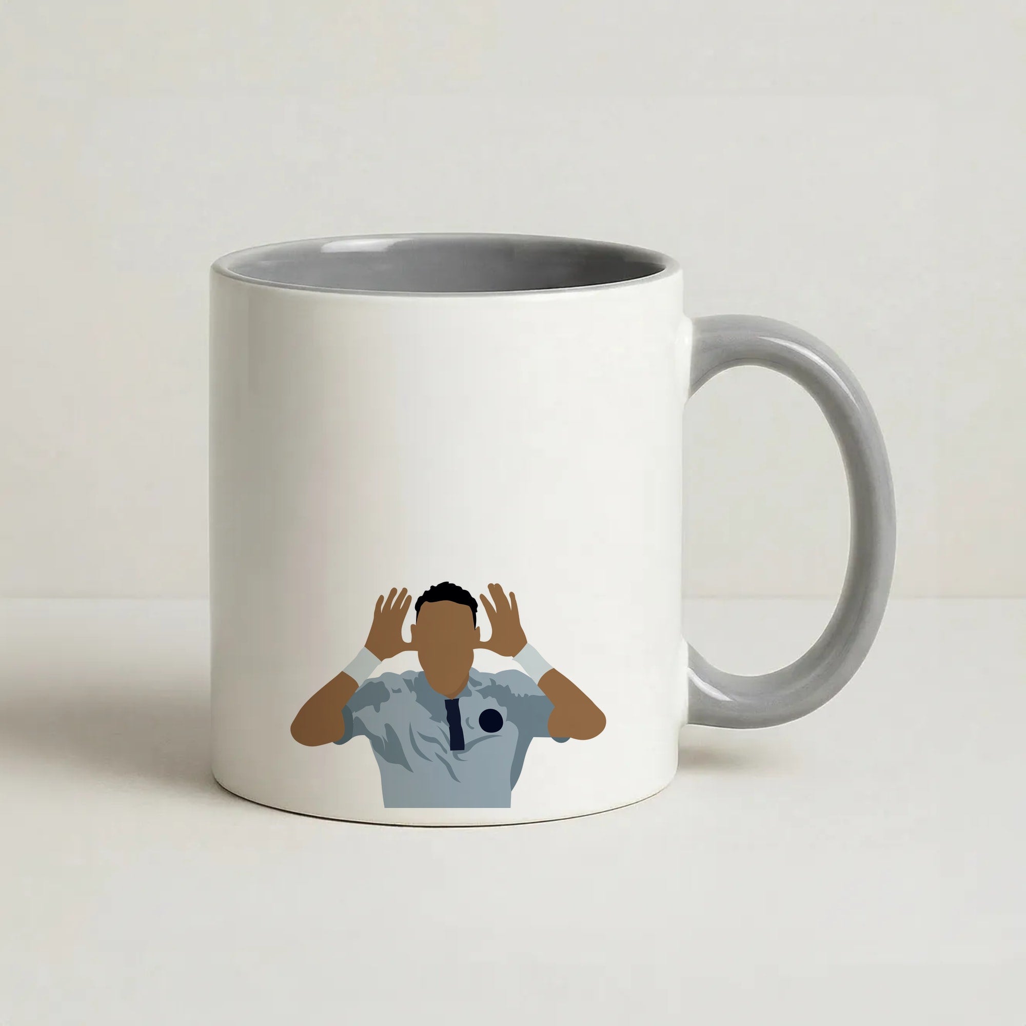 Neymar - Football Coffee Grey Mug
