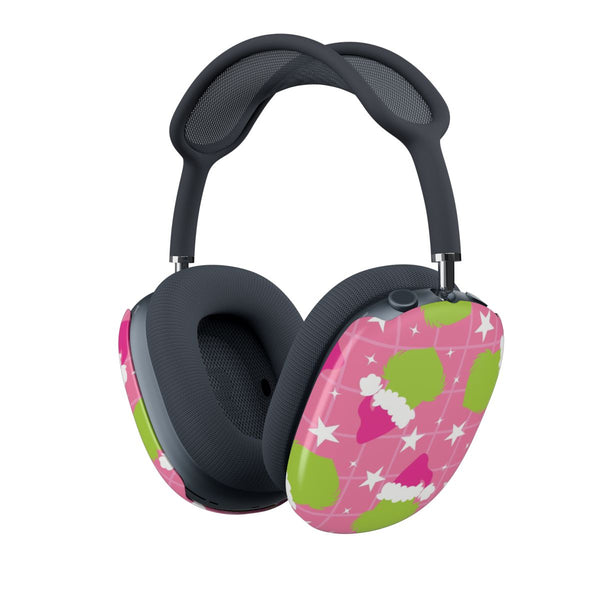 Pink Green Creature Xmas Pattern AirPods Max Case