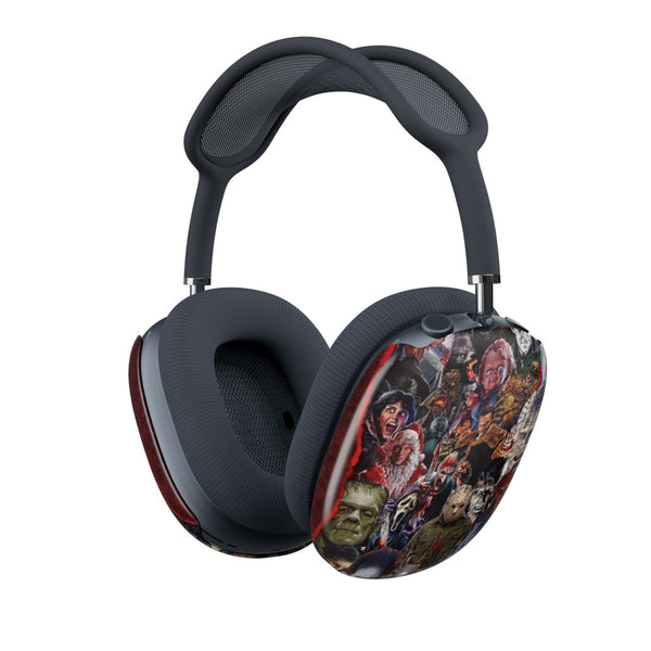 Collage of Horror AirPods Max Case